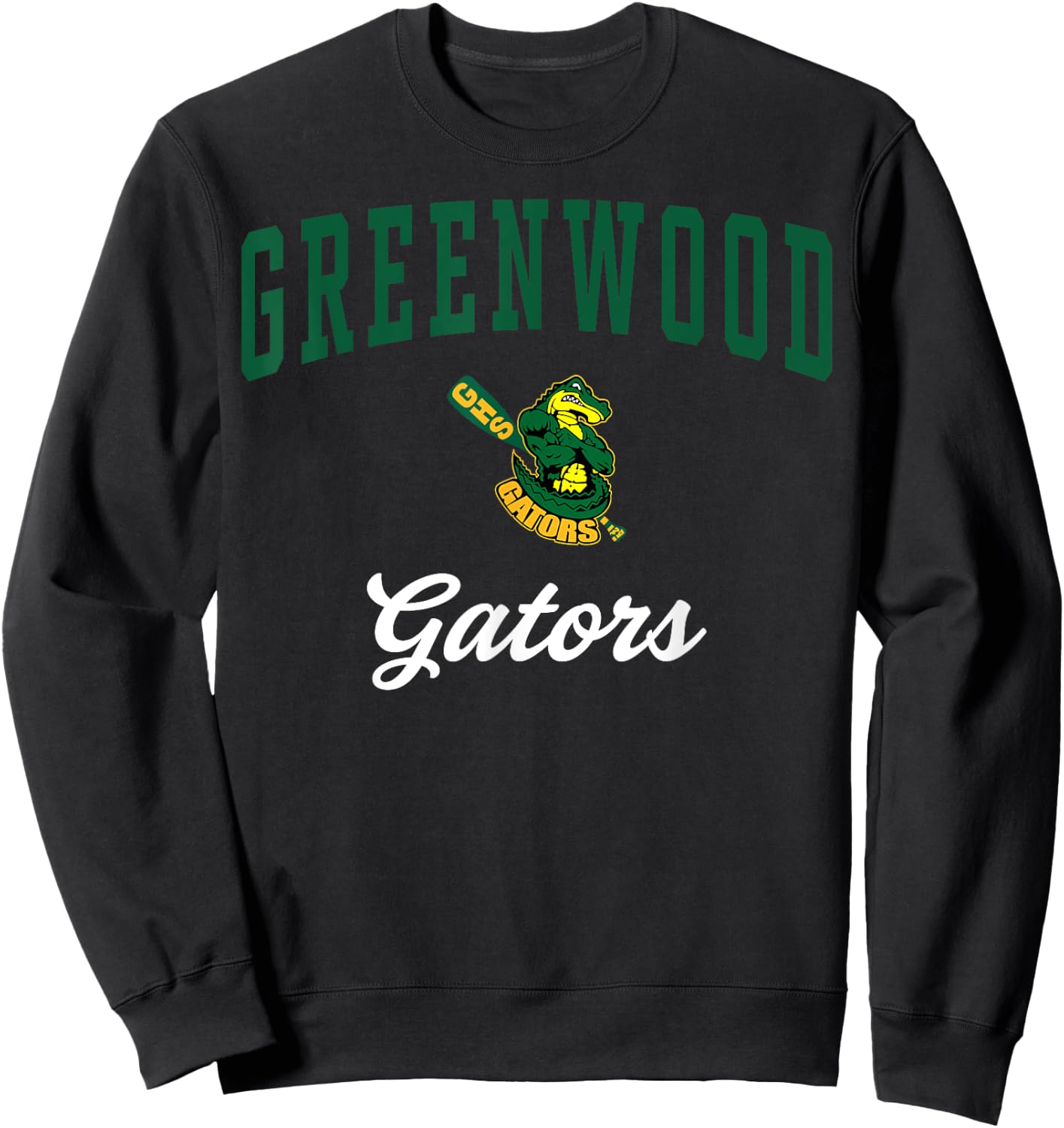 Greenwood High School Gators C3 Sweatshirt - Sweatshirt | Black