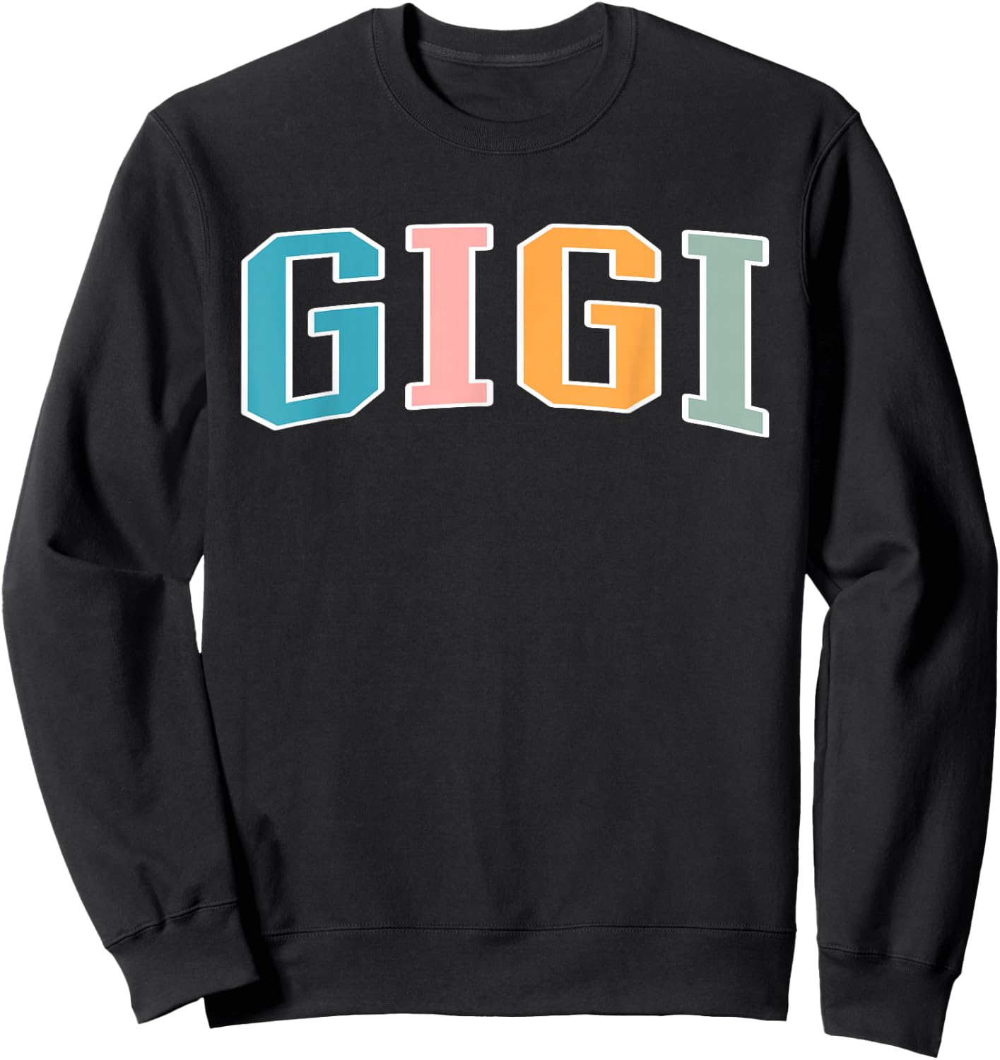 Gigi for Grandma Grandmother Announcement Mothers Day Sweatshirt - Sweatshirt | Black