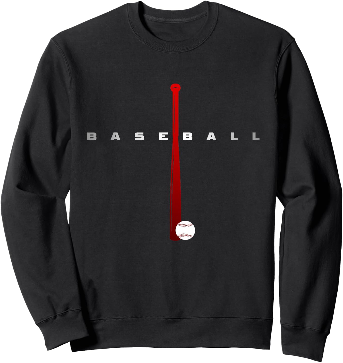 Baseball Sweatshirt - Sweatshirt | Black
