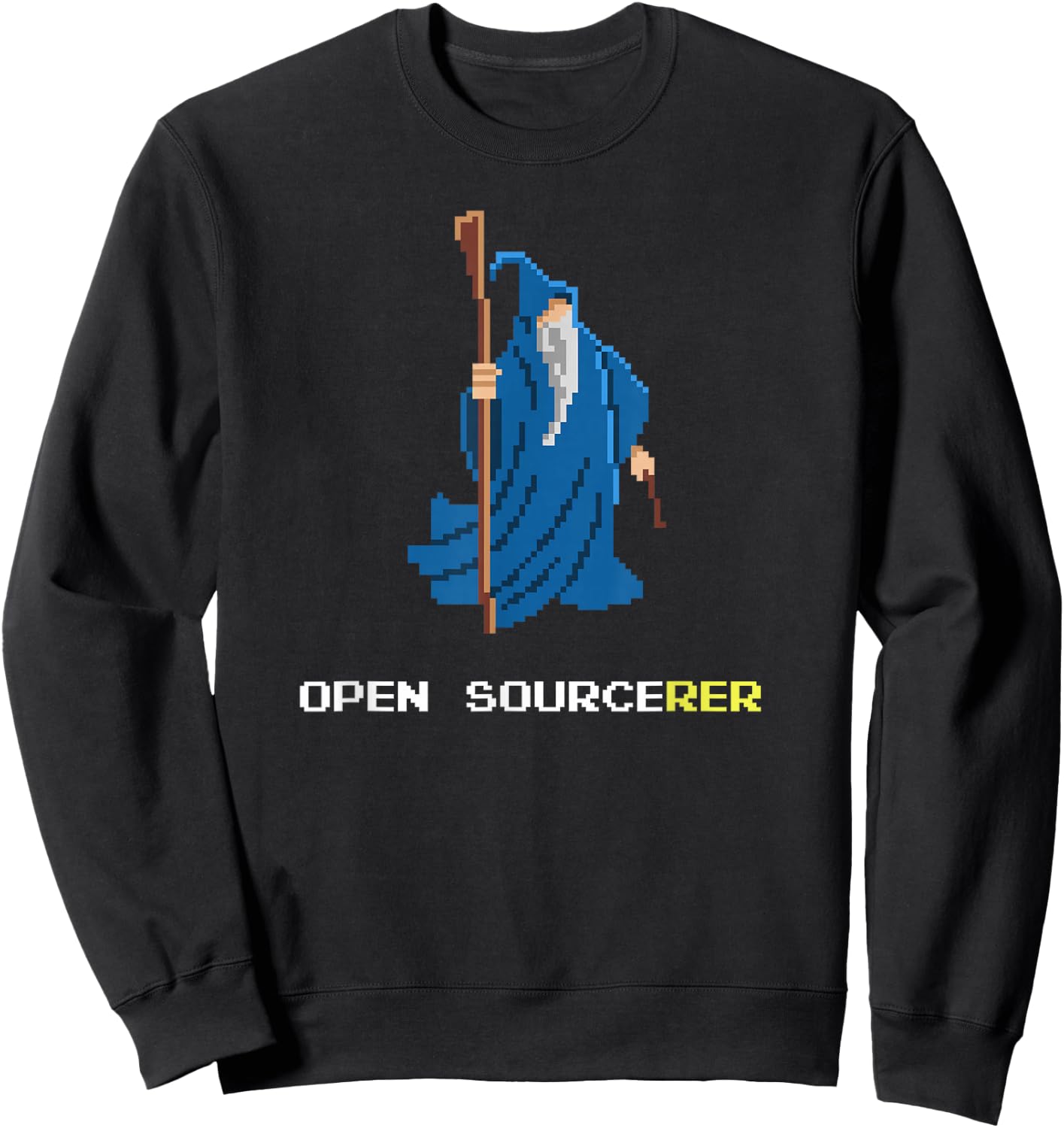 Open Source Shirt - Open Sourcerer - Open Sorcerer Sweatshirt - Sweatshirt | Black