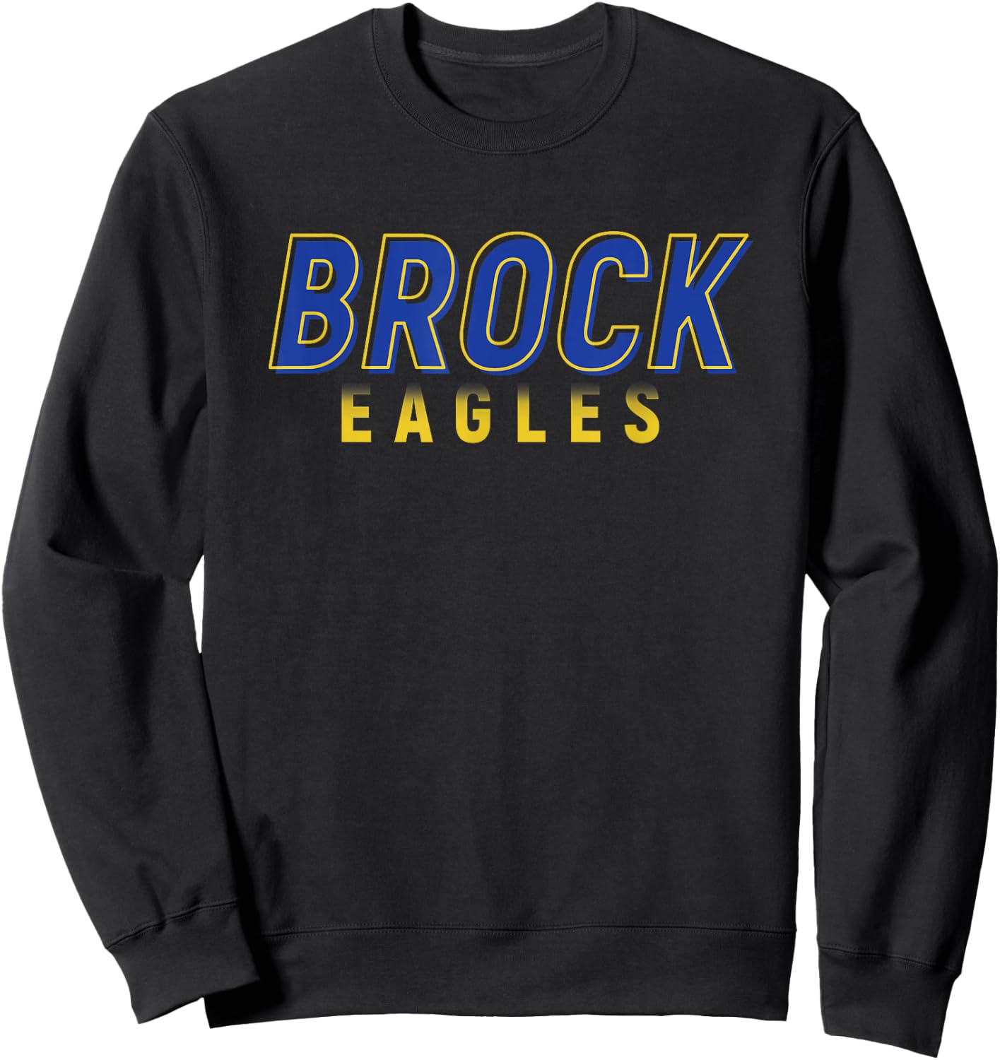 Brock Texas Brock Eagles Sweatshirt - Sweatshirt | Black