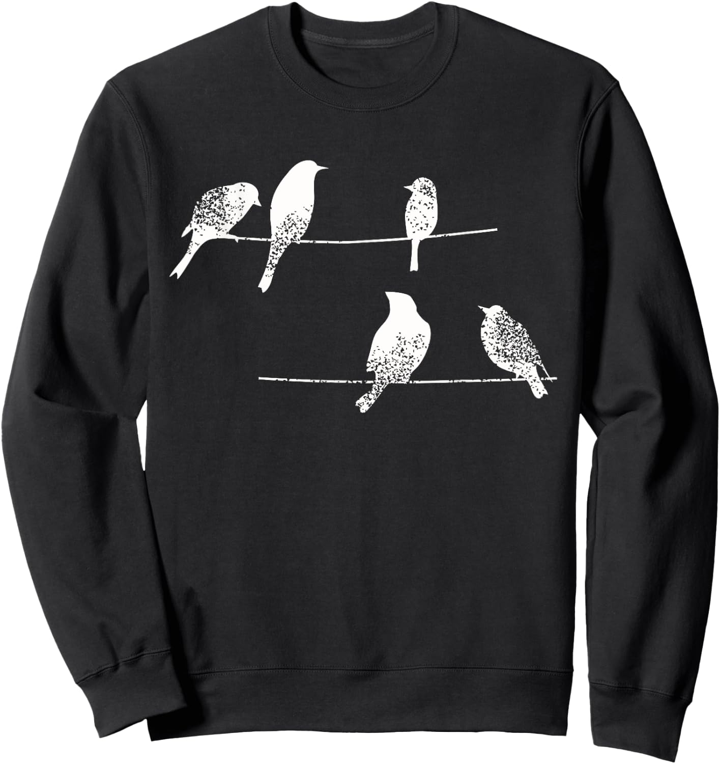 Birds On A Branch - Birding Funny Bird Watching Bird Watcher Sweatshirt - Sweatshirt | Black