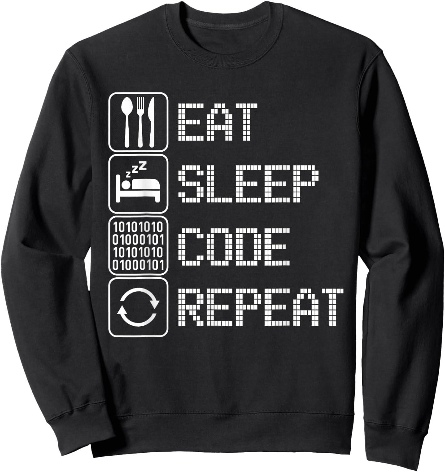 Code Funny Software Dev Sweatshirt - Sweatshirt | Black
