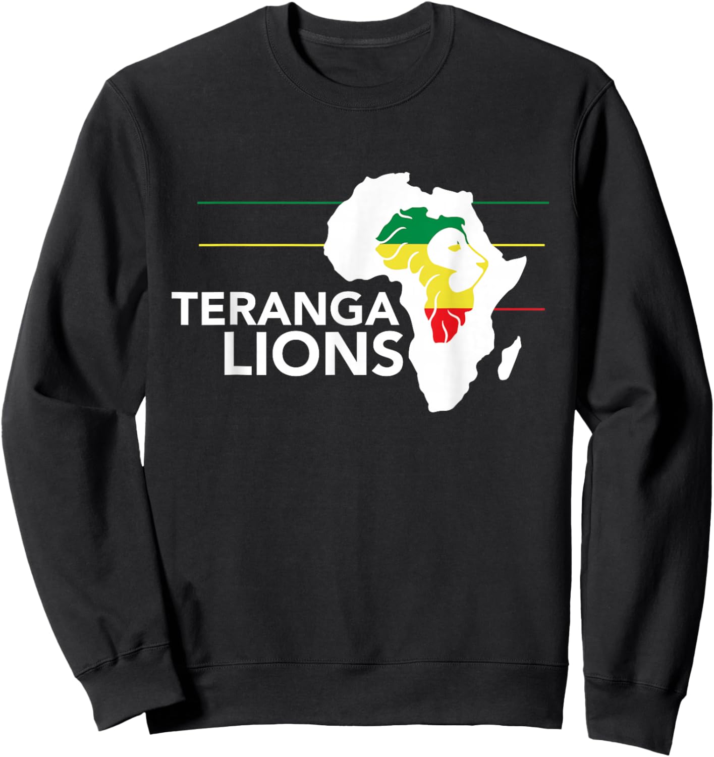 Teranga Lions Senegal Soccer Football Gift Sweatshirt - Sweatshirt | Black