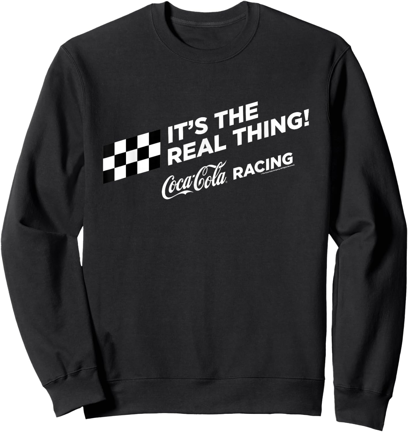 Coca-Cola Racing It's The Real Thing Sweatshirt - Sweatshirt | Black