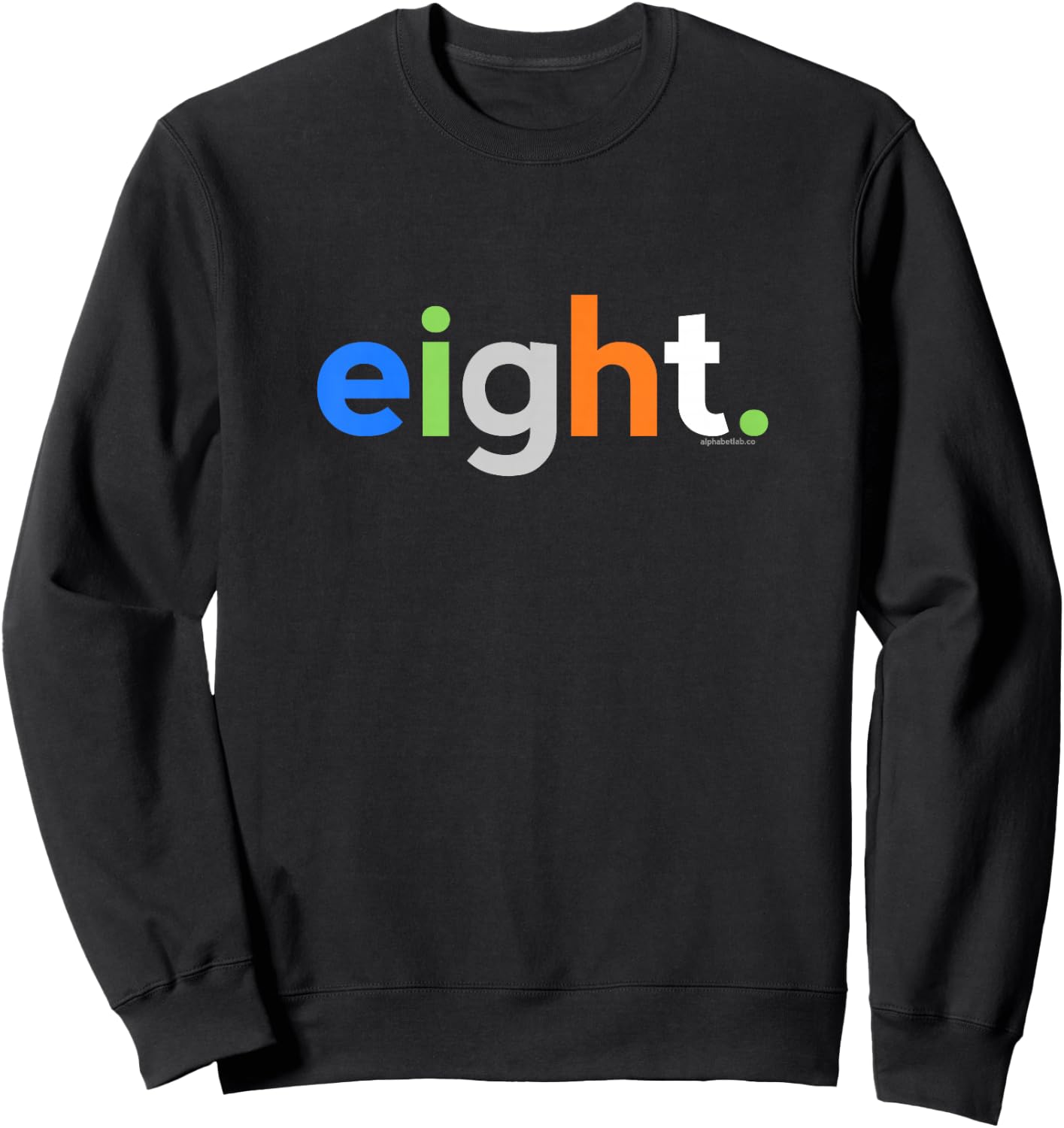 Kids 8th Birthday Shirt Boy 8 Year Old Eight | Party Ideas Age 8 Sweatshirt - Sweatshirt | Black