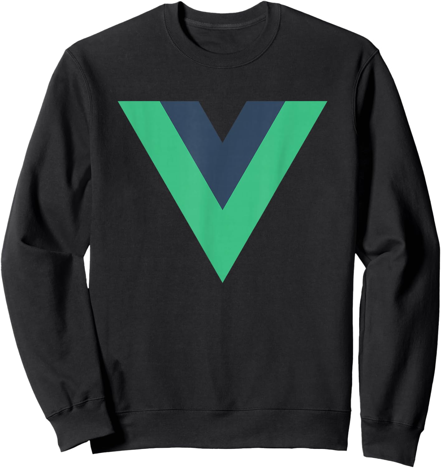 Vue.js JavaScript JS Frontend Software Engineer Programmer Sweatshirt - Sweatshirt | Black