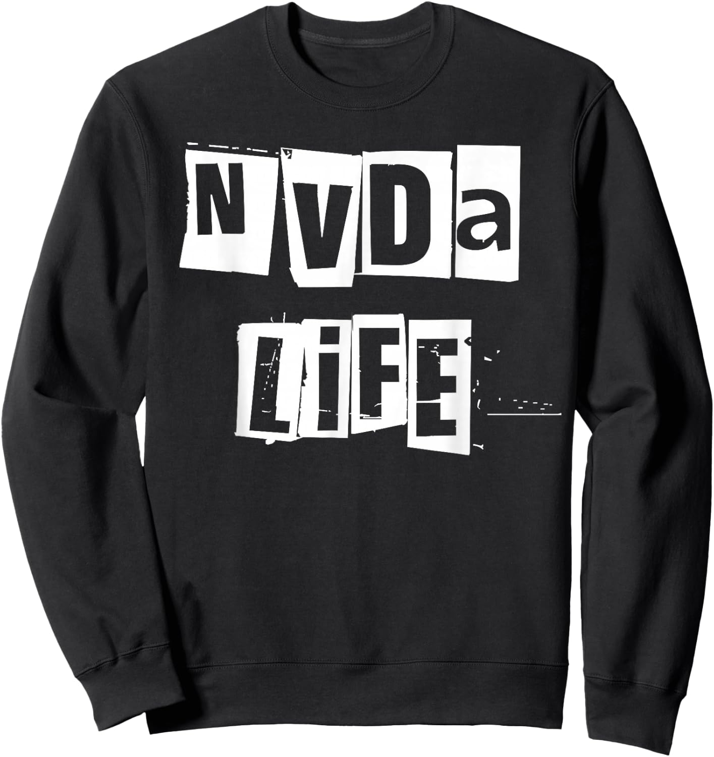 NVDA Life Sweatshirt - Sweatshirt | Black