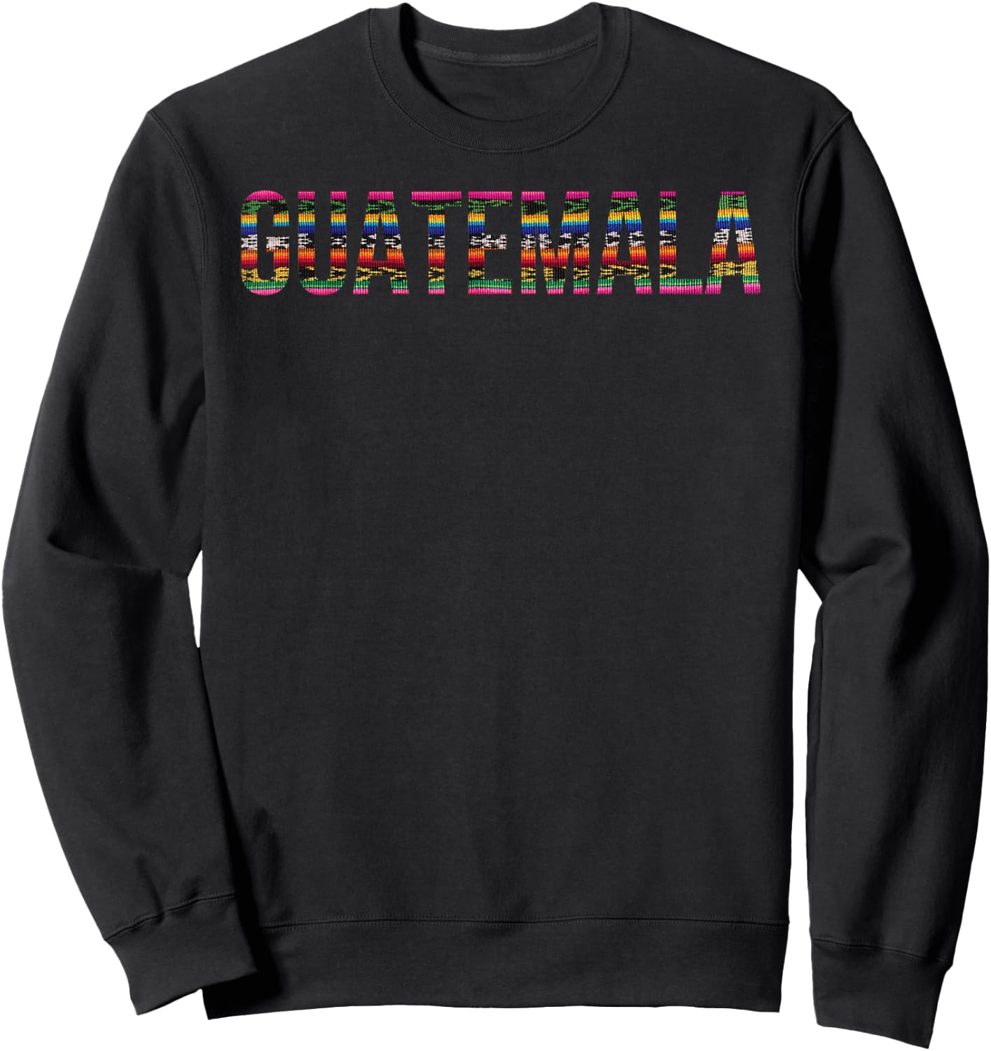 Guatemala Chapin Quetzal Antigua Tikal Tradicional Maya 502 Sweatshirt - Sweatshirt | Black