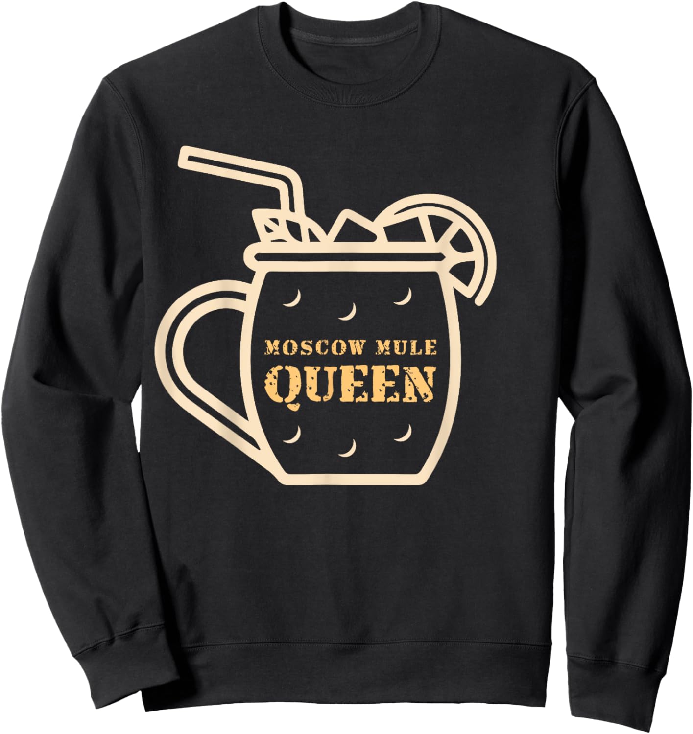 Moscow Mule Queen Sweatshirt - Sweatshirt | Black