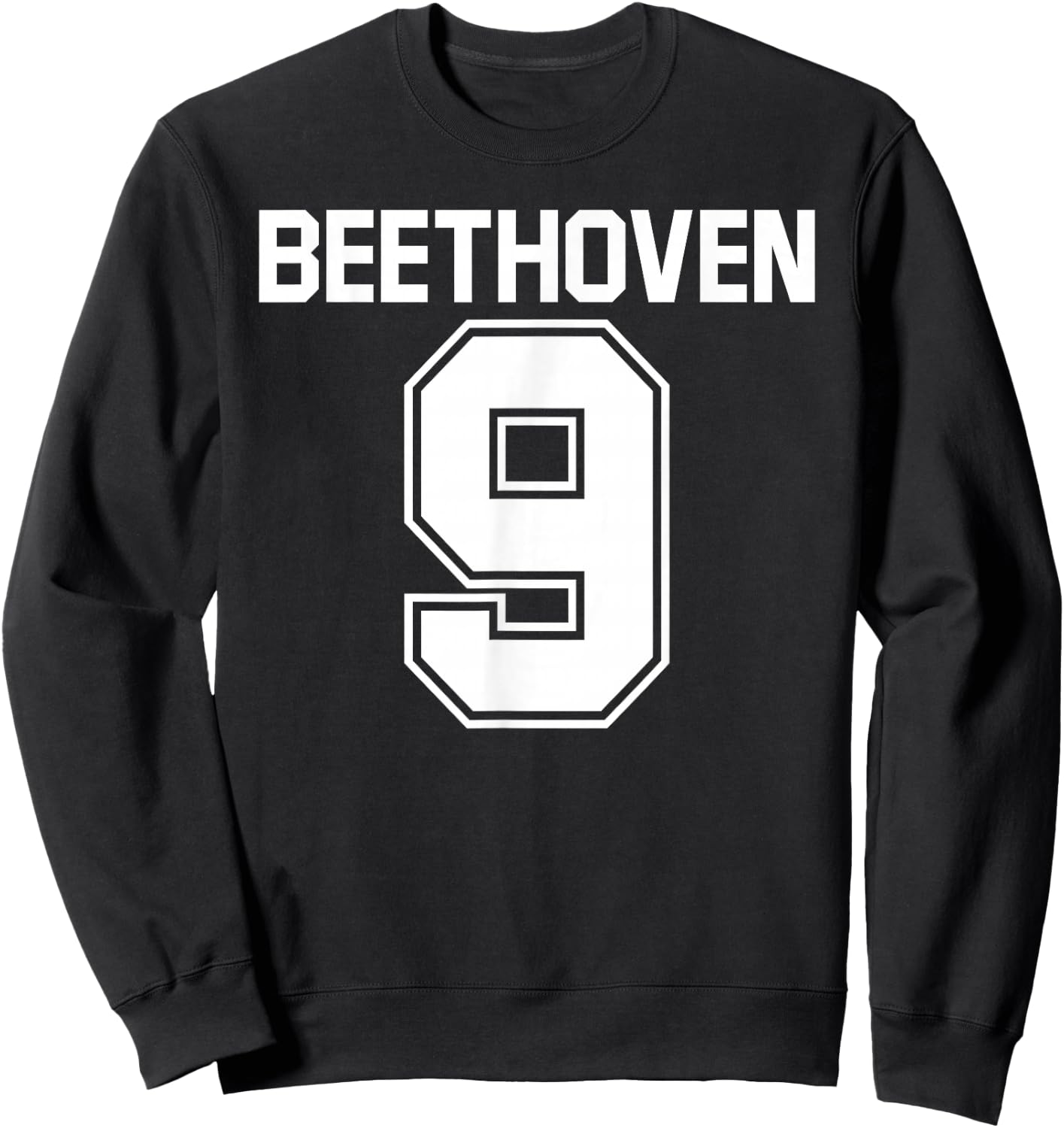 Beethoven 9th Symphony Composer Sweatshirt - Sweatshirt | Black