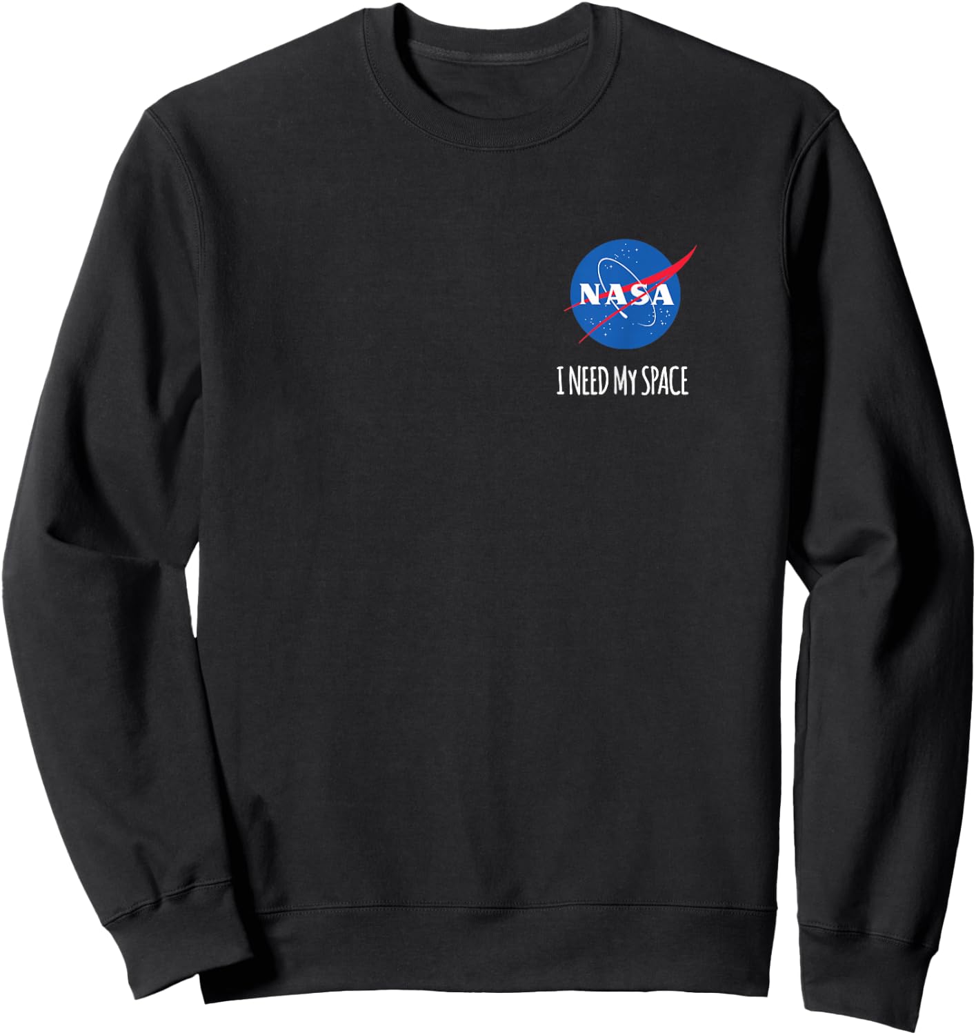 NASA - I Need My Space Sweatshirt - Sweatshirt | Black