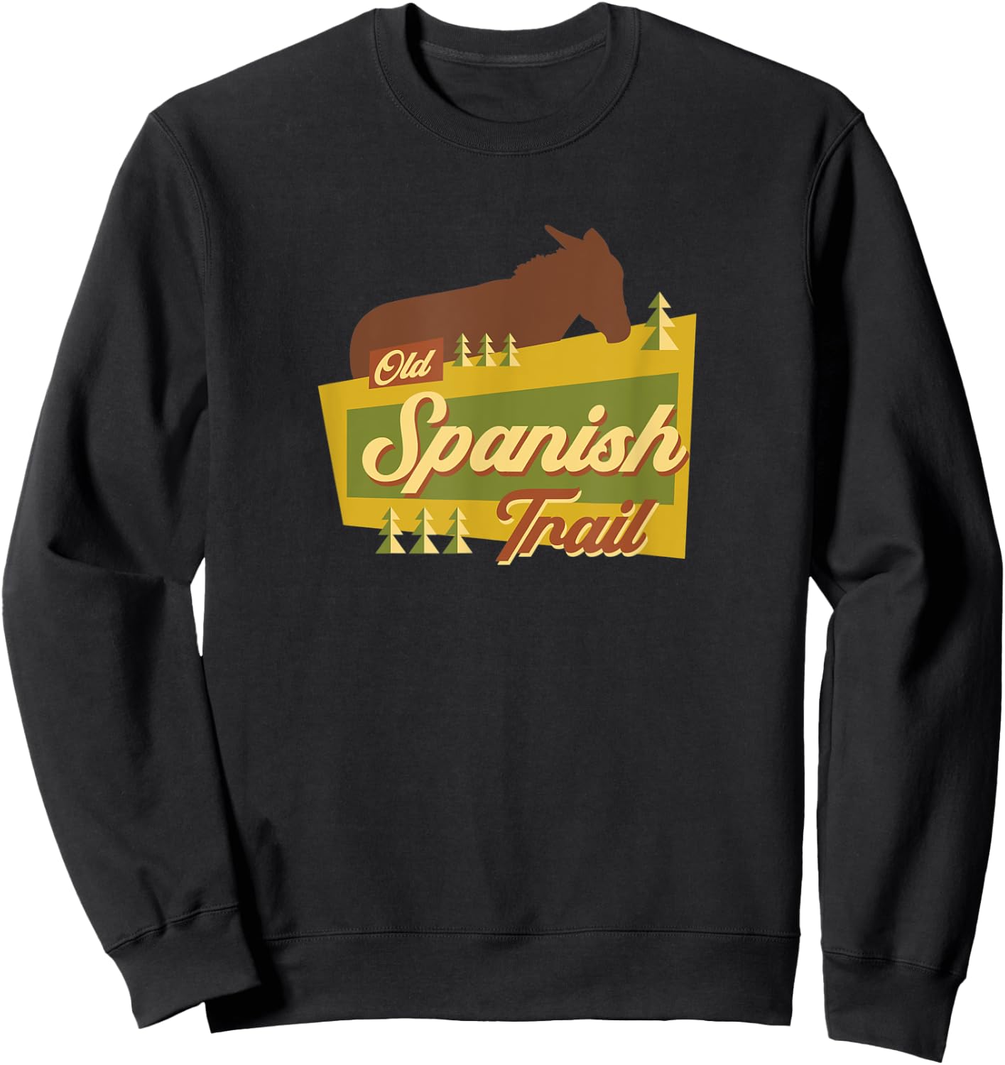 Old Spanish Trail Sweatshirt - Sweatshirt | Black