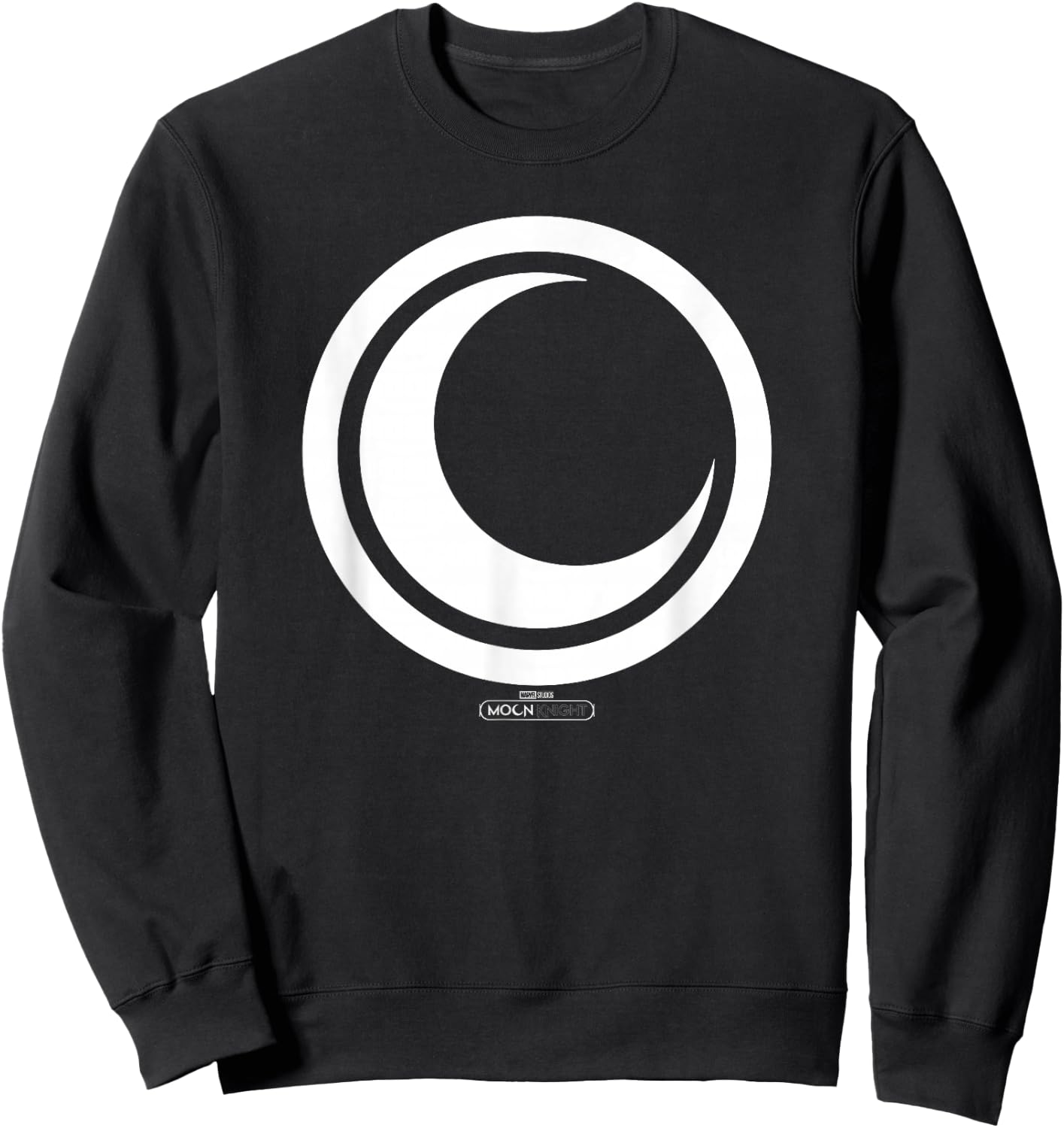 Marvel Moon Knight Crescent Moon Icon Light Sweatshirt - Sweatshirt | Black