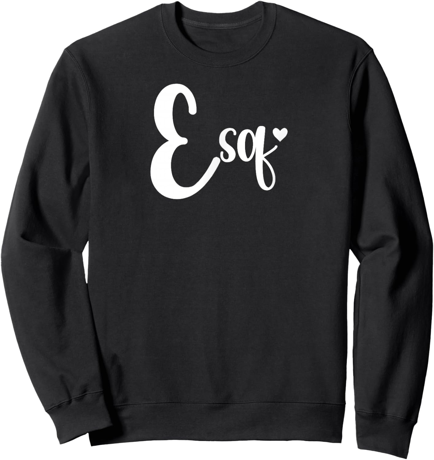 Esq Law Student Law School Lawyer In Progress Sweatshirt - Sweatshirt | Black