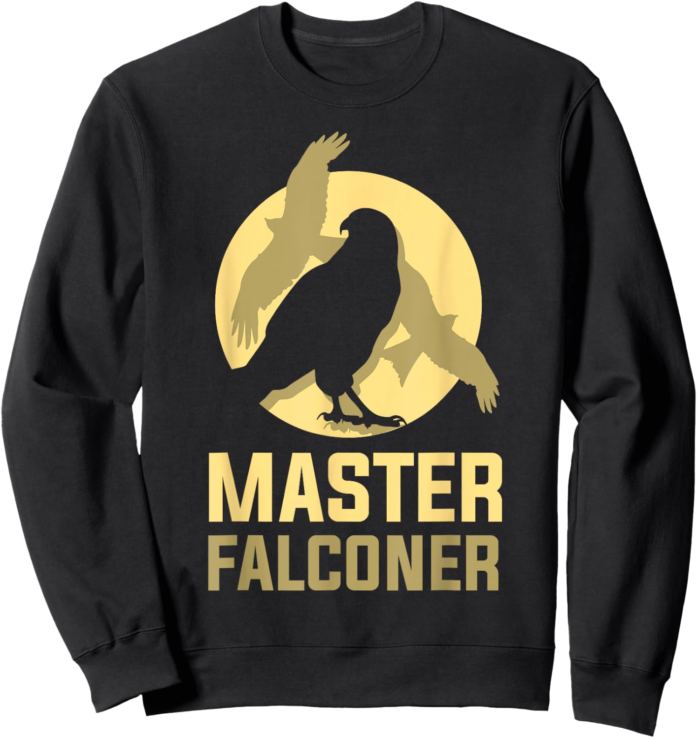 Master Falconer - Falconry Sweatshirt - Sweatshirt | Black