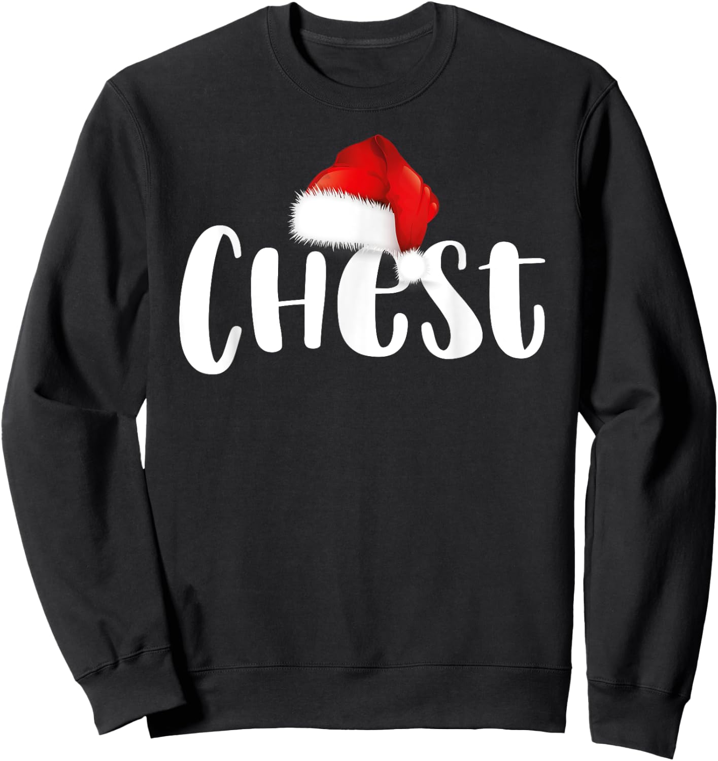 Matching Christmas Chest Nuts Chestnuts Costume Couples 2023 Sweatshirt - Sweatshirt | Black