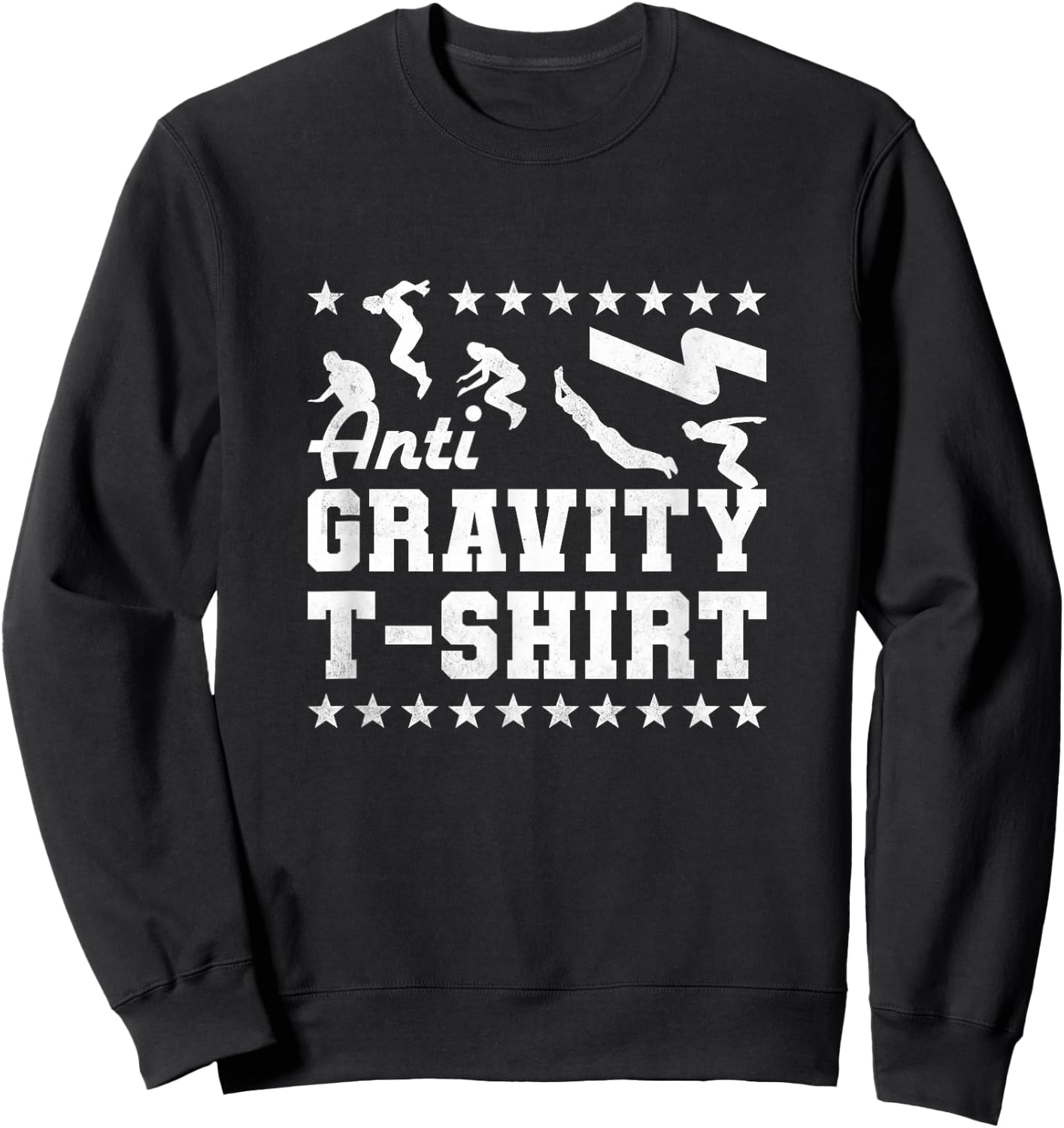 Anti Gravity , Parkour Sweatshirt - Sweatshirt | Black