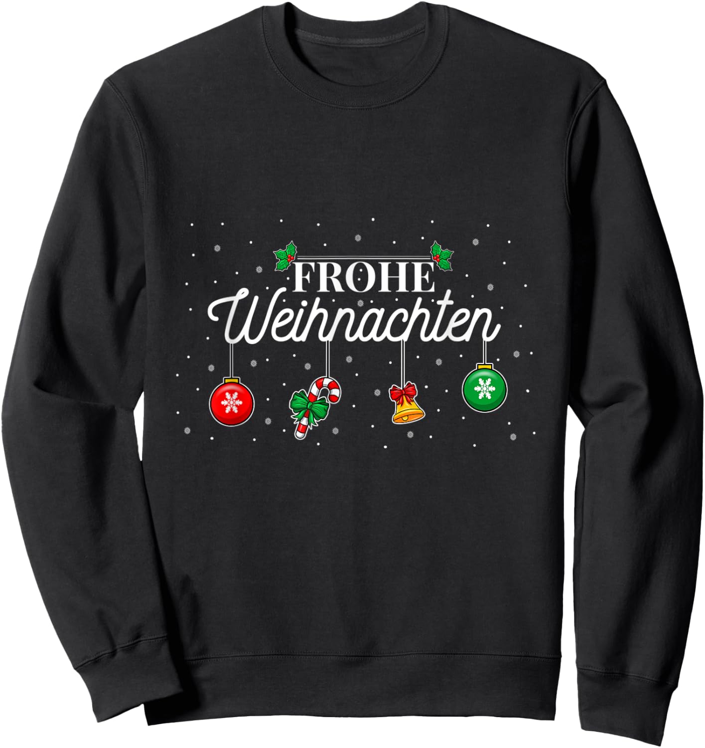Merry Christmas Xmas Merry Christmas Sweatshirt - Sweatshirt | Black