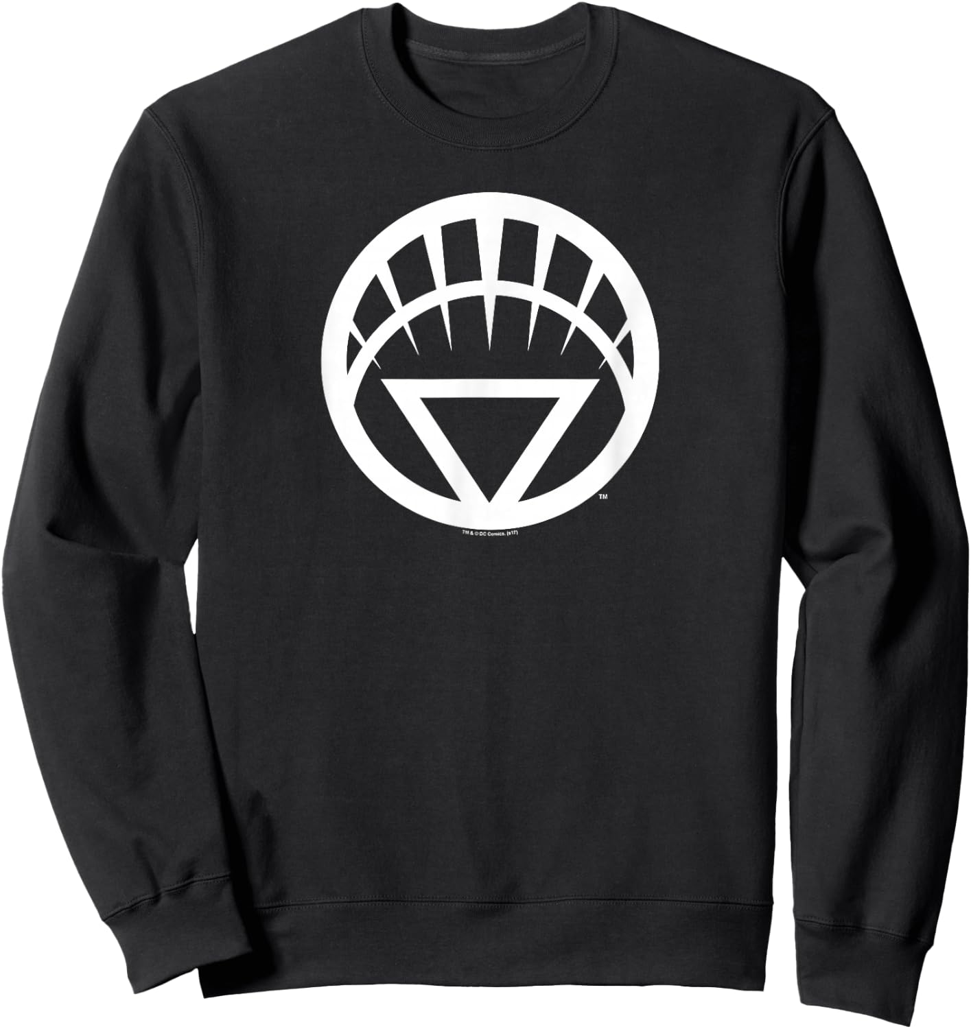 Green Lantern White Emblem Sweatshirt - Sweatshirt | Black