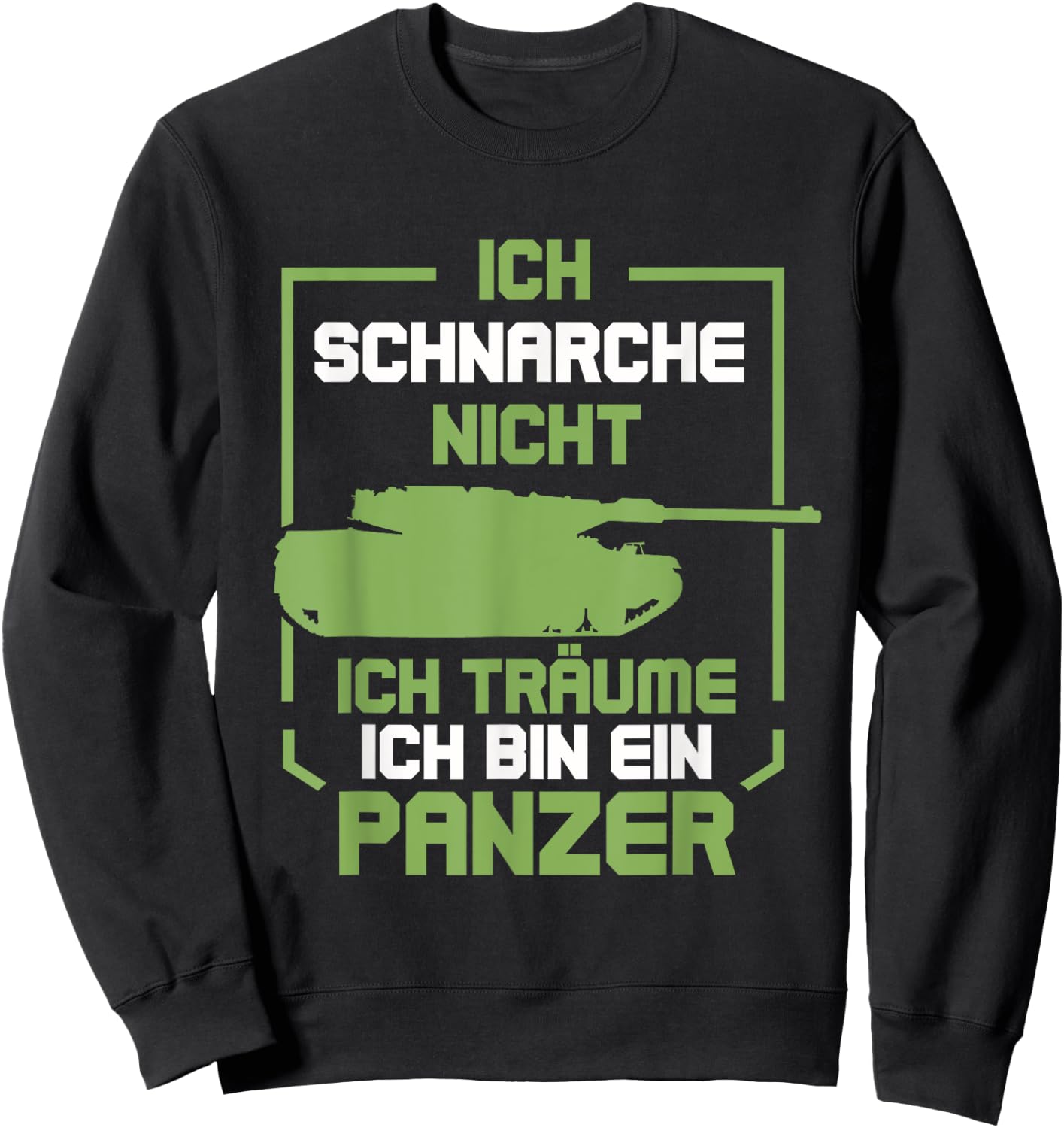 Tank Driver for Military German Army Tiger Tank WW2 Sweatshirt - Sweatshirt | Black