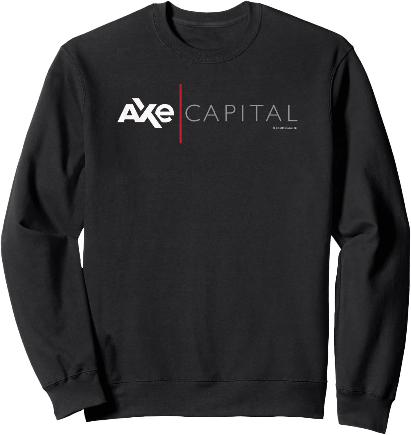 Billions Axe Capital Horizontal Logo Sweatshirt - Sweatshirt | Black