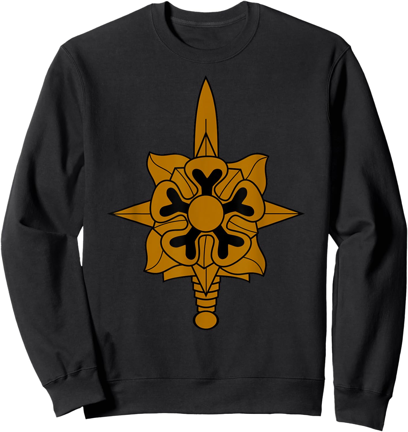 Army Military Intelligence branch insignia Sweatshirt - Sweatshirt | Black