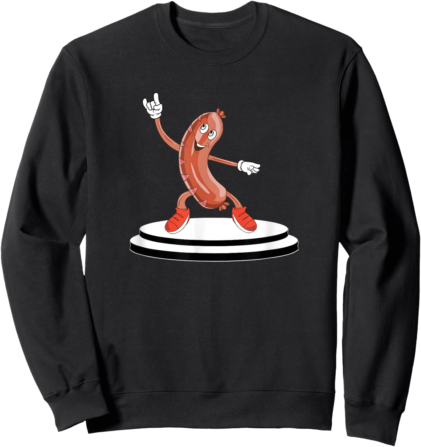 Funny Sausage Fest German Oktoberfest Wurst Party Lover Gift Sweatshirt - Sweatshirt | Black