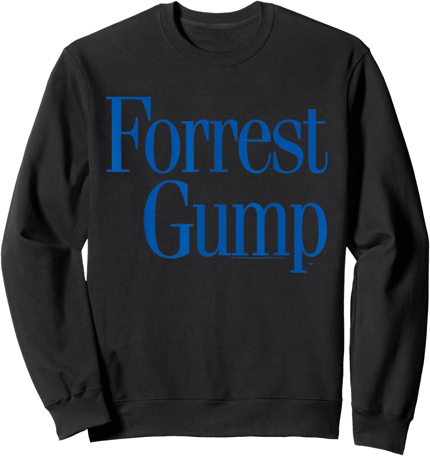 Forrest Gump Logo Sweatshirt - Sweatshirt | Black