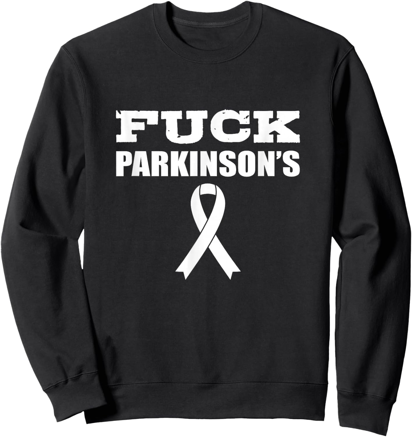 Fick Parkinson's. Grandma or Grandpa. Sweatshirt - Sweatshirt | Black