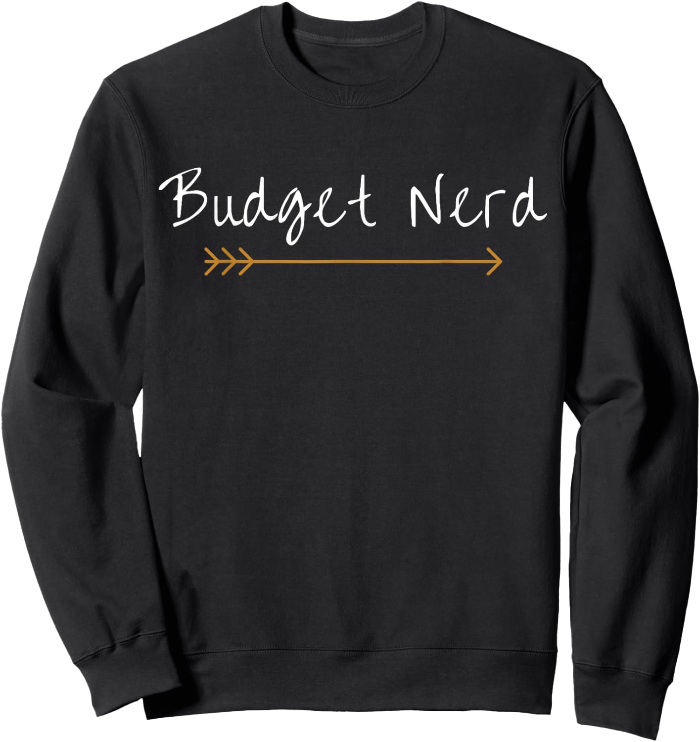 Budget Nerd Smart Finance Appreciation Sweatshirt - Sweatshirt | Black