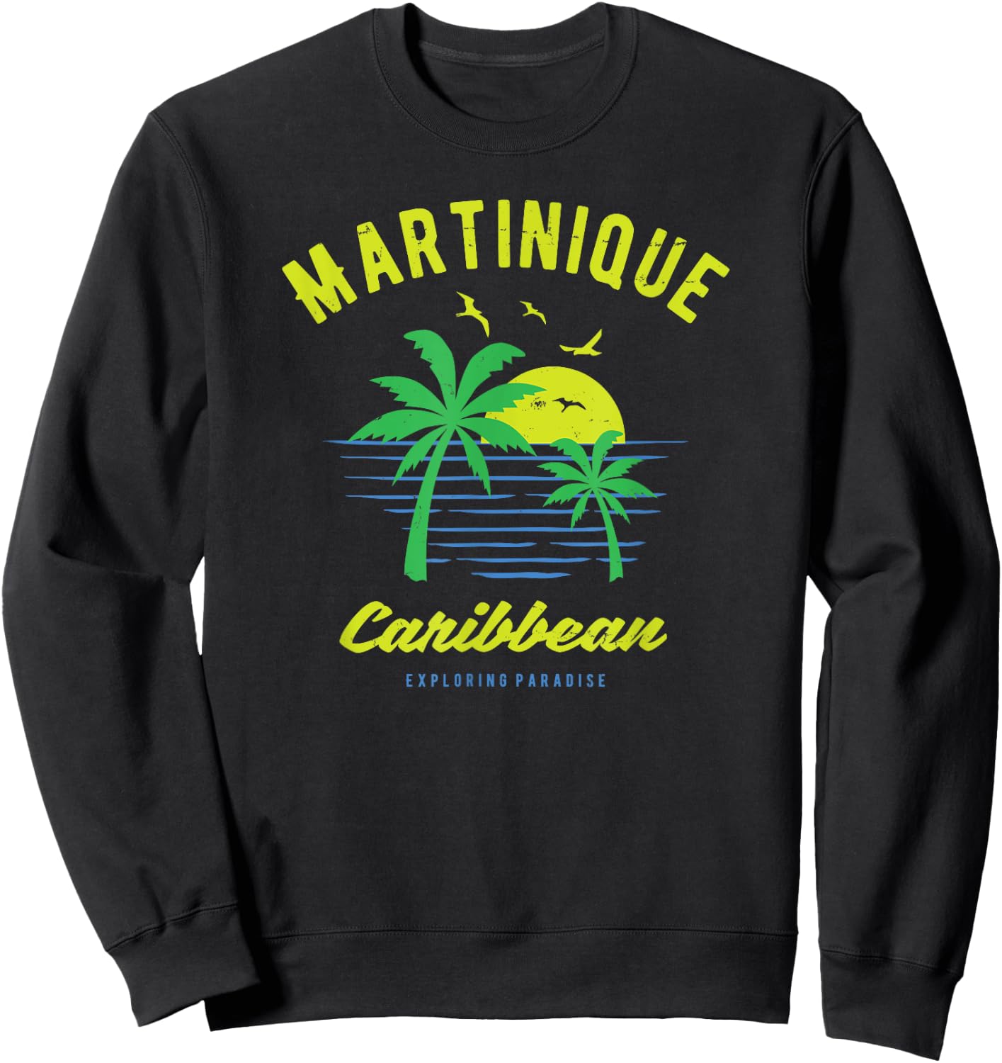 Caribbean Martinique Sweatshirt - Sweatshirt | Black
