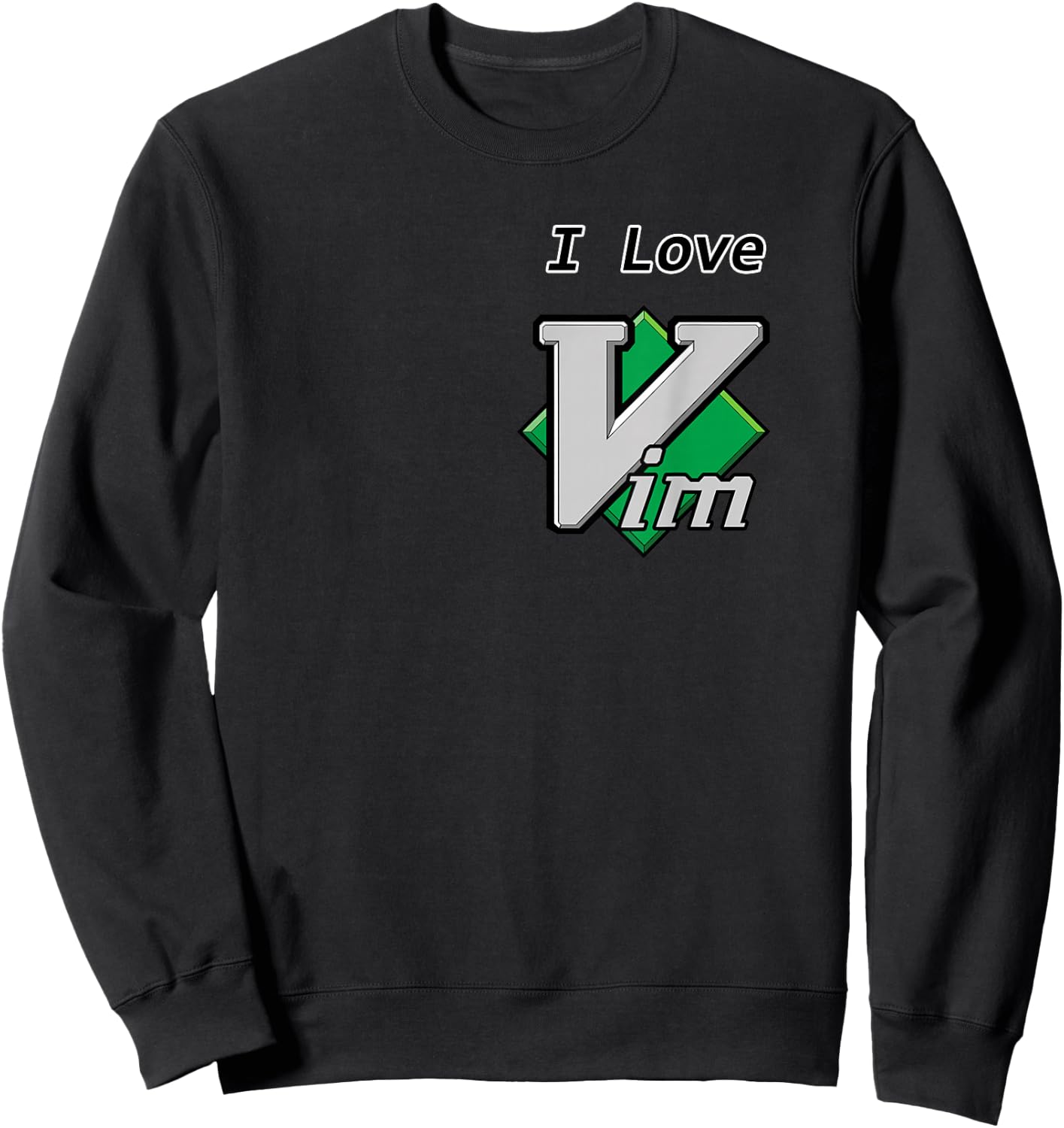 I love Vim Sweatshirt - Sweatshirt | Black
