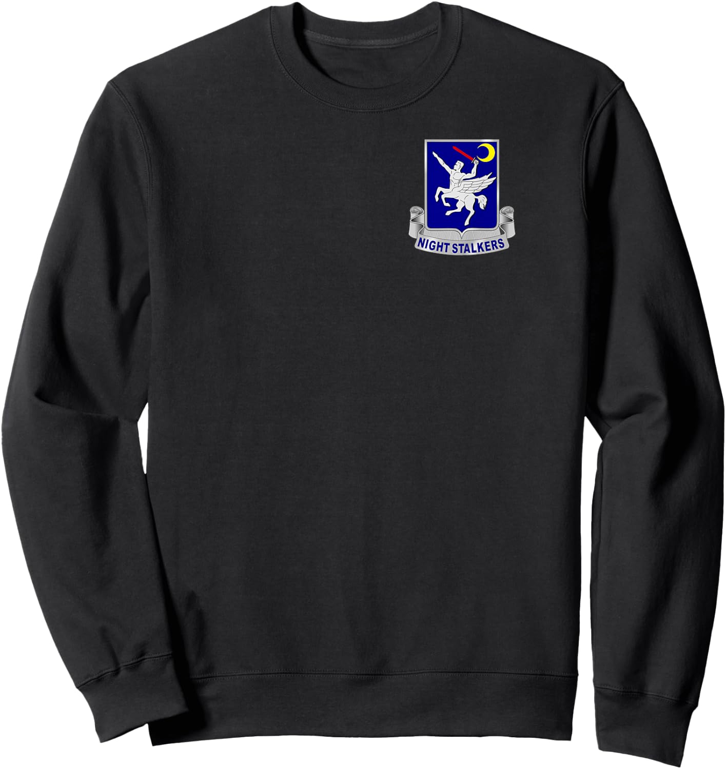 160th SOAR - USASOAC - Nightstalkers DUI Sweatshirt - Sweatshirt | Black