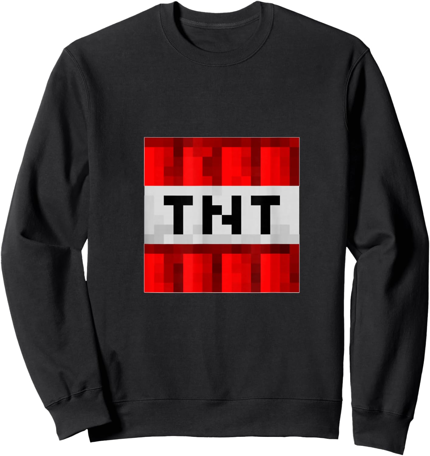 64 bit Gaming TNT Dynamite explosive design 32 bit Sweatshirt - Sweatshirt | Black