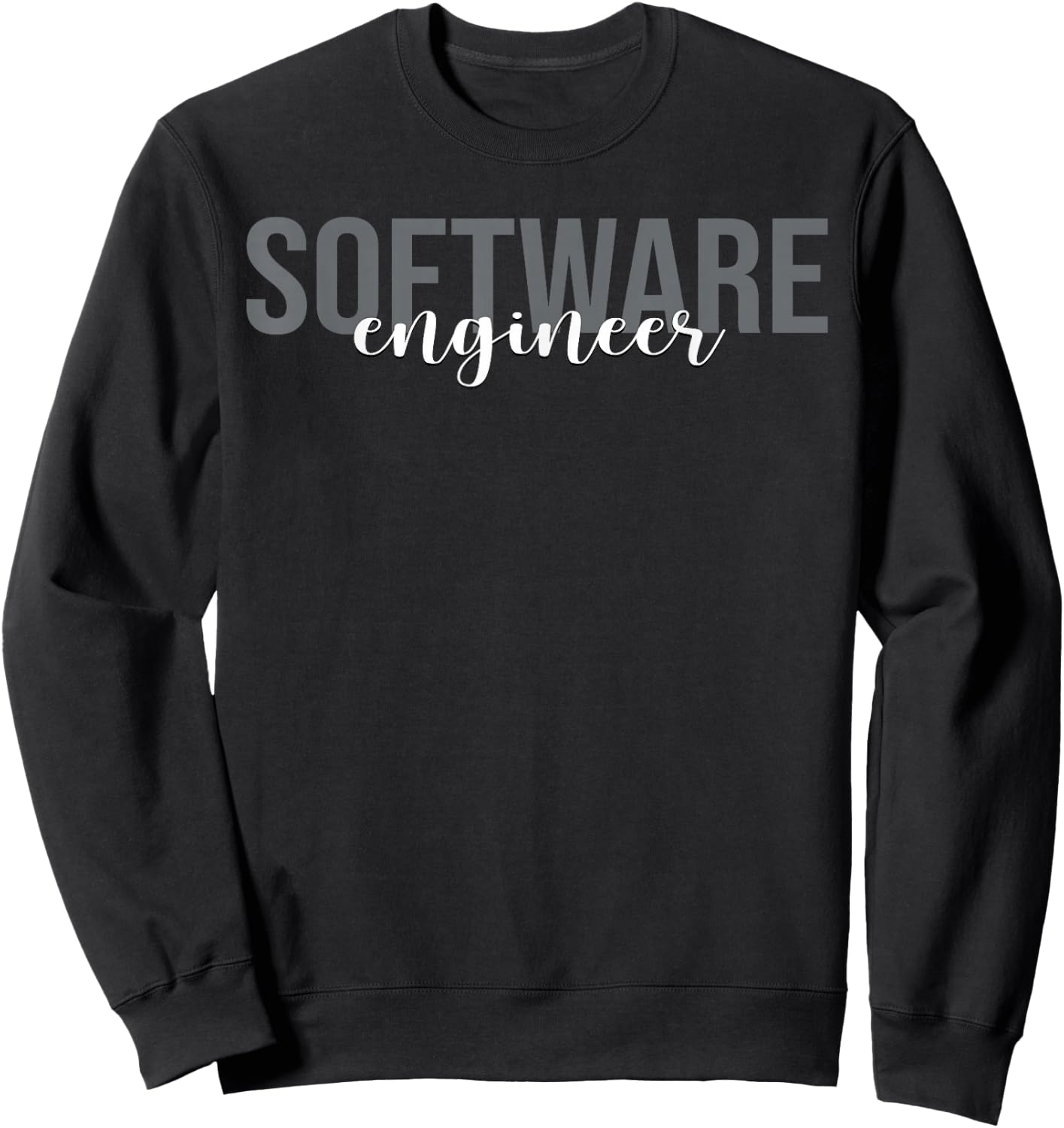 Software Engineer Software Developer Programmer Coder Sweatshirt - Sweatshirt | Black