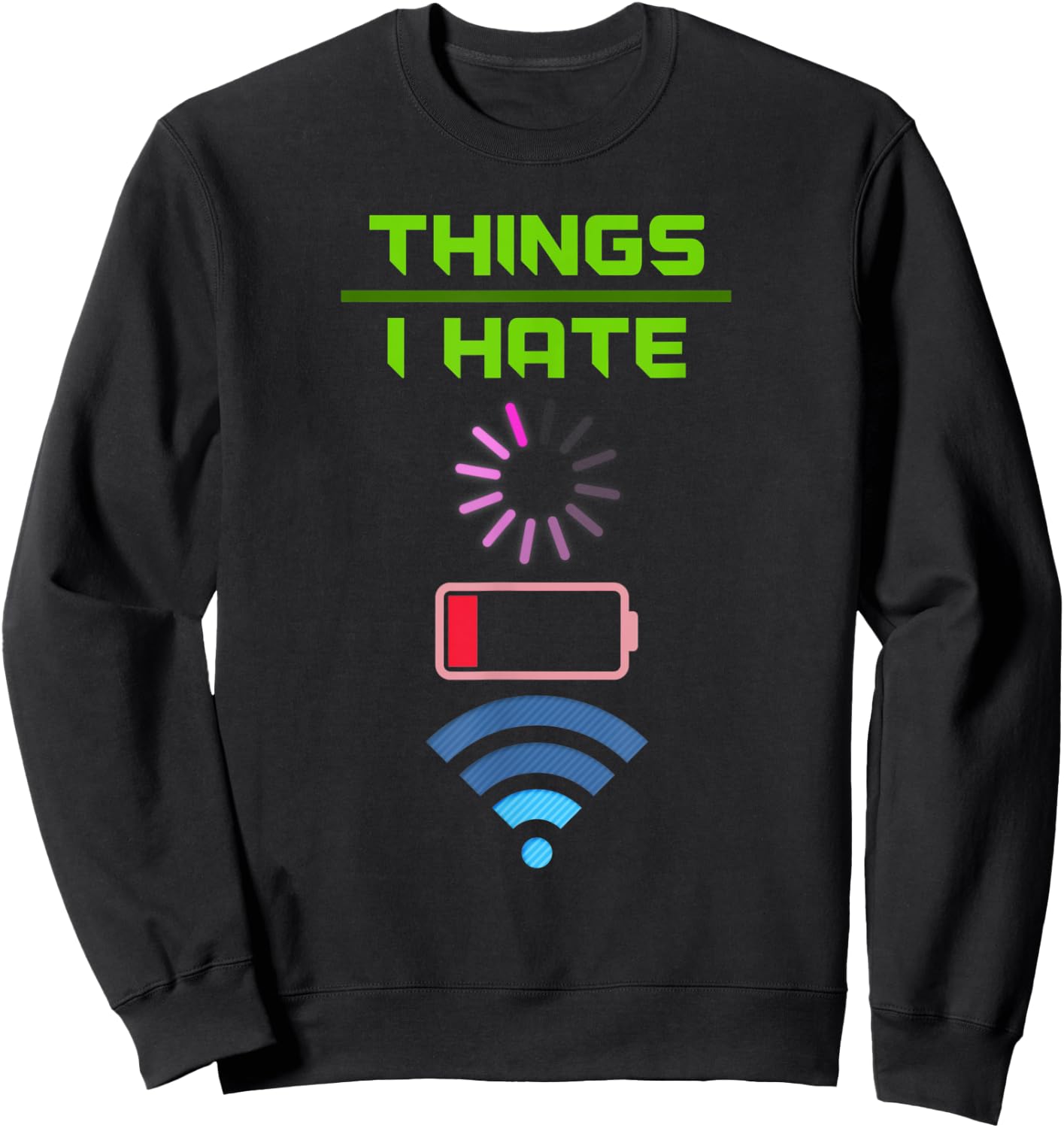 Funny Network Computer Coding Gift Programmer Sweatshirt - Sweatshirt | Black