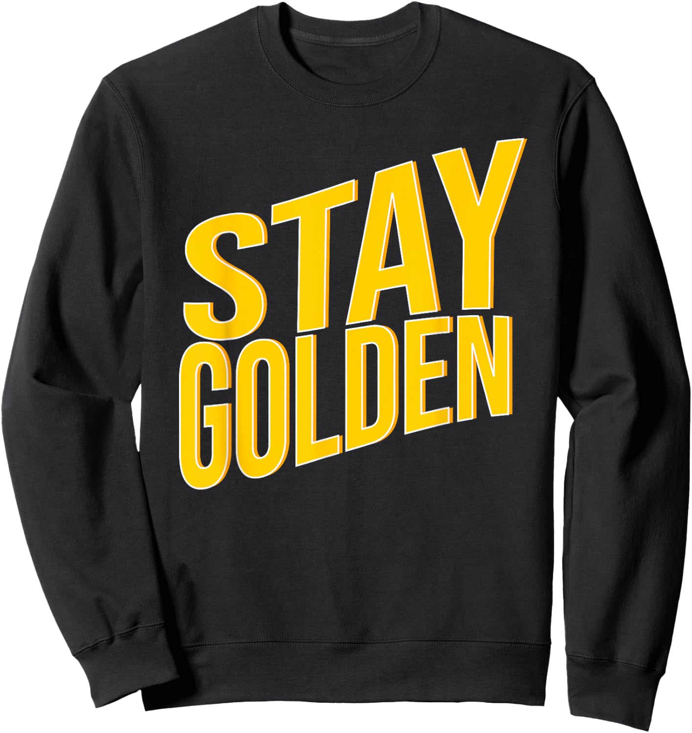 Stay Golden Sweatshirt - Sweatshirt | Black