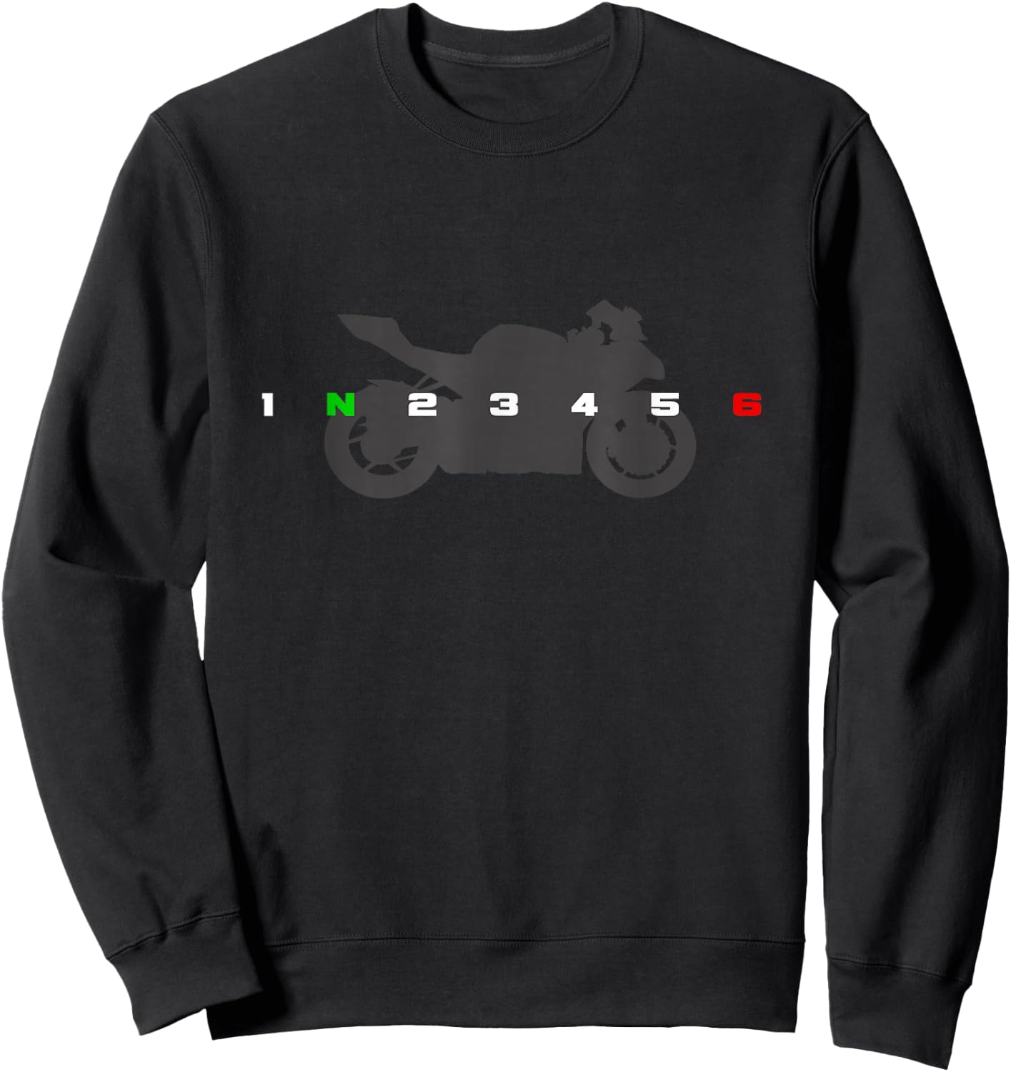 Motorcycle Apparel - Motorcycle Sweatshirt - Sweatshirt | Black