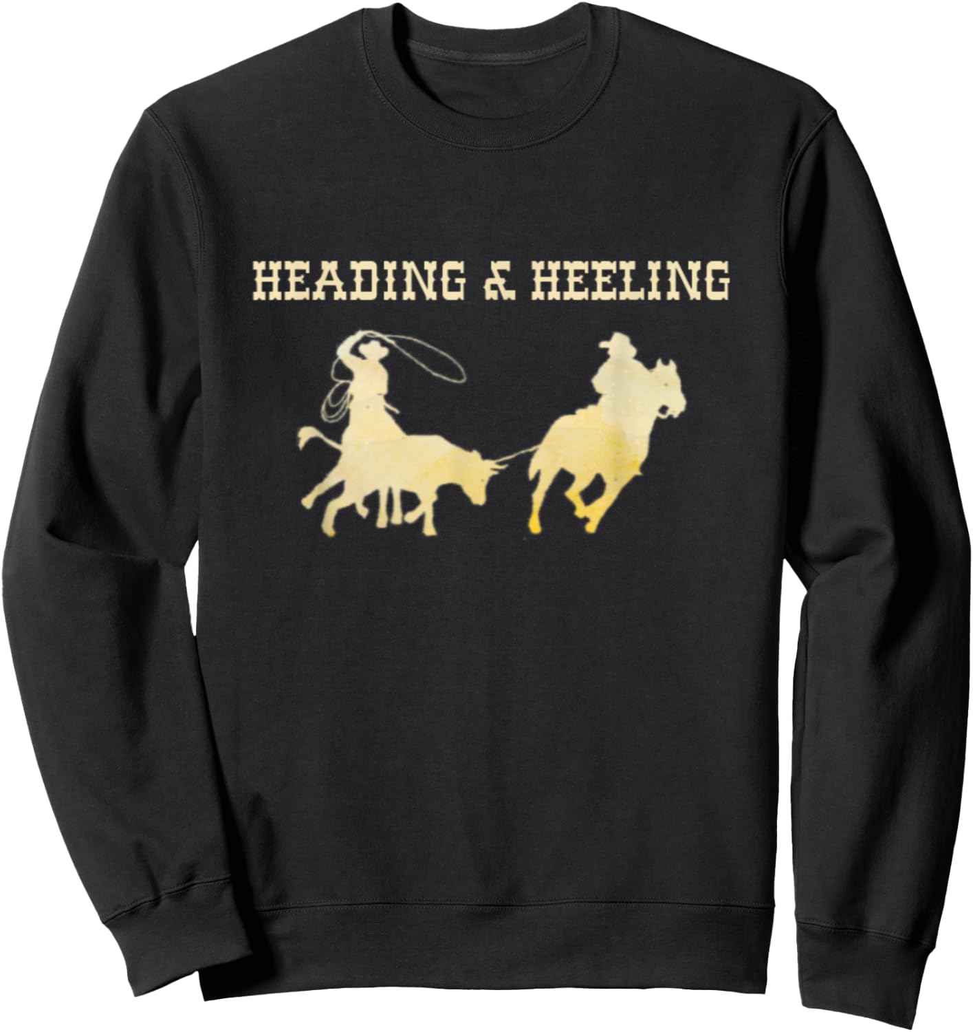 Team Roping Sweatshirt - Sweatshirt | Black