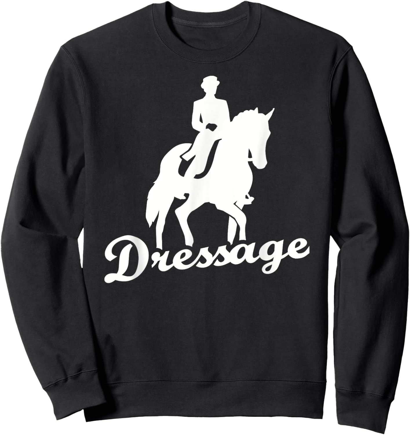 Dressage rider Sweatshirt - Sweatshirt | Black