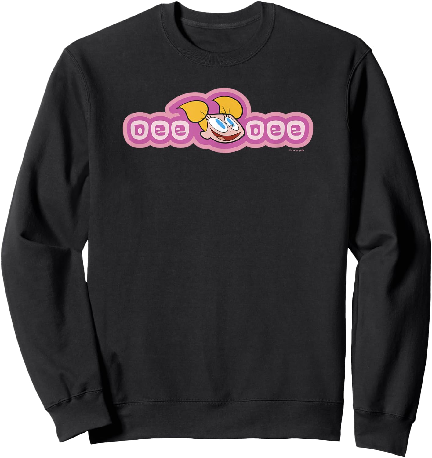 Dexter's Laboratory Dee Dee Pink Sweatshirt - Sweatshirt | Black