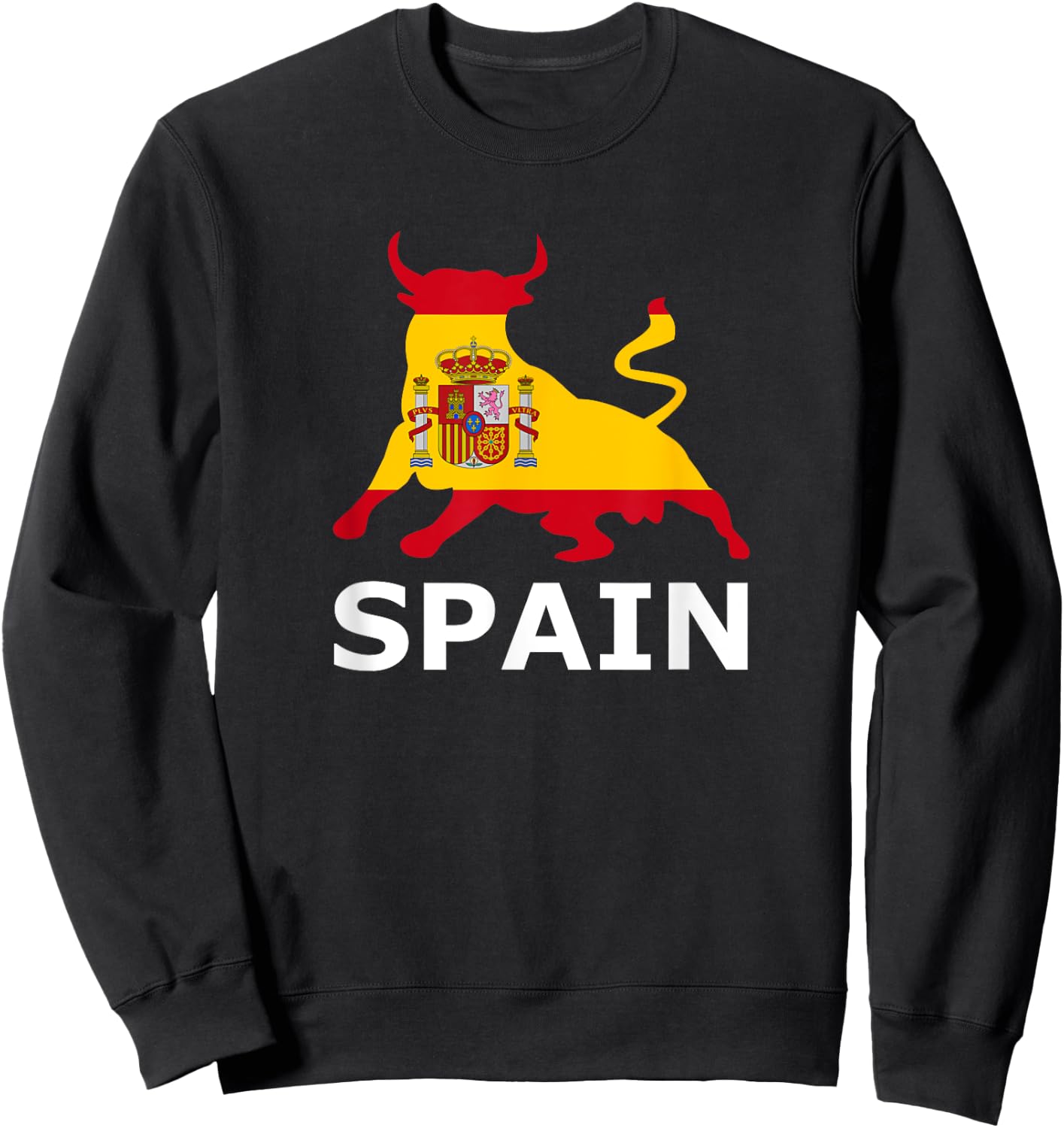 Spanish Bull Fighting Spain Sweatshirt - Sweatshirt | Black