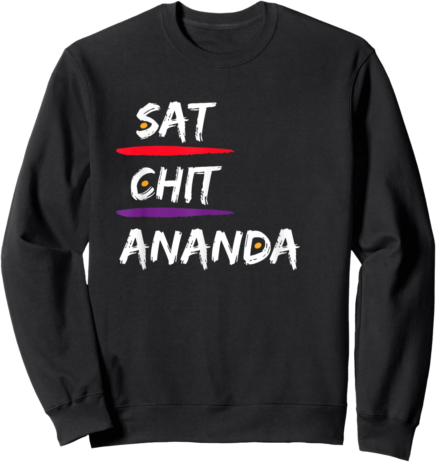 Sat - Chit - Ananda | Truth, Consciousness, Bliss Sweatshirt - Sweatshirt | Black