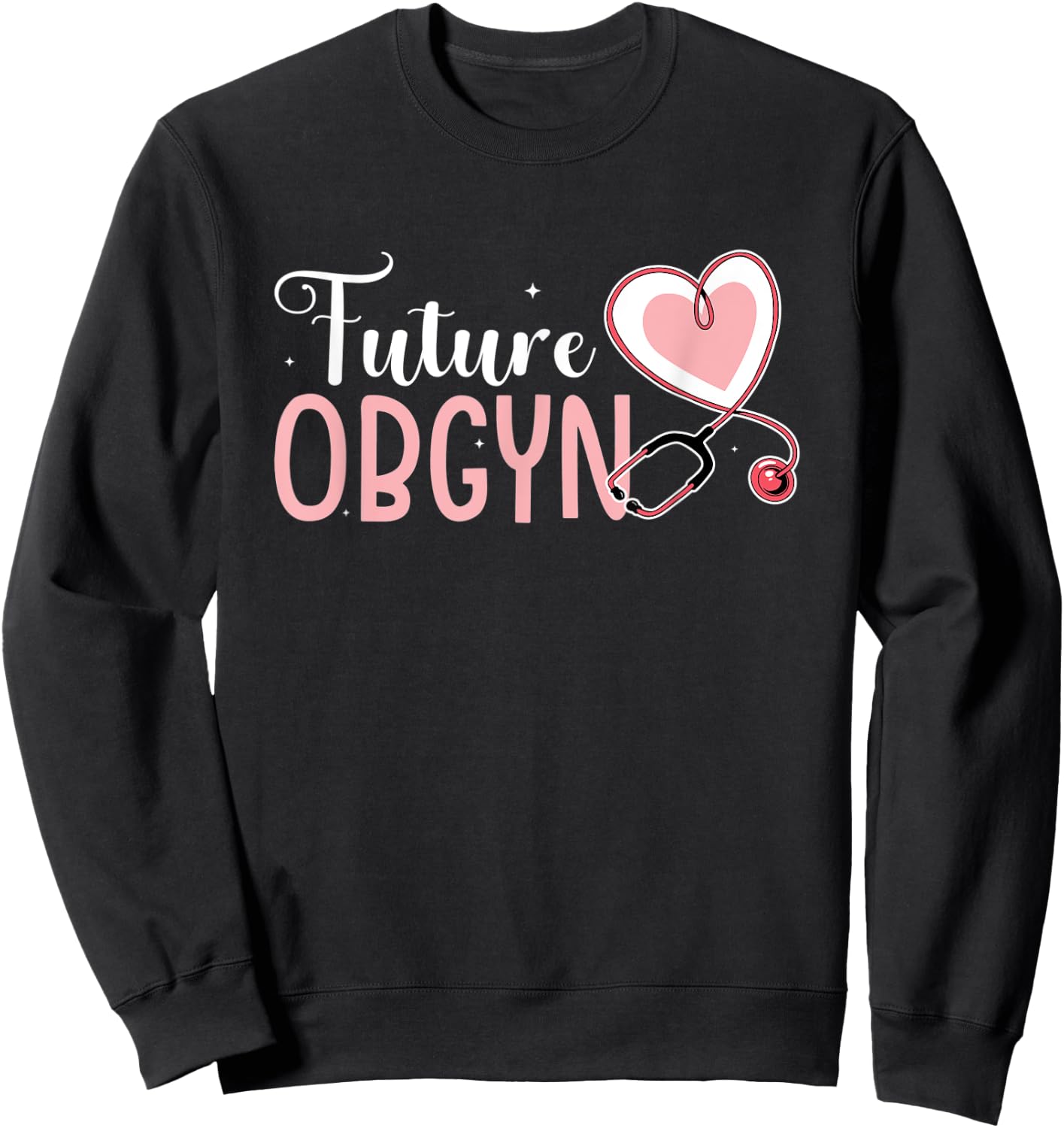 Future OBGYN OB Nurse Uterus OB Gyn Sweatshirt - Sweatshirt | Black