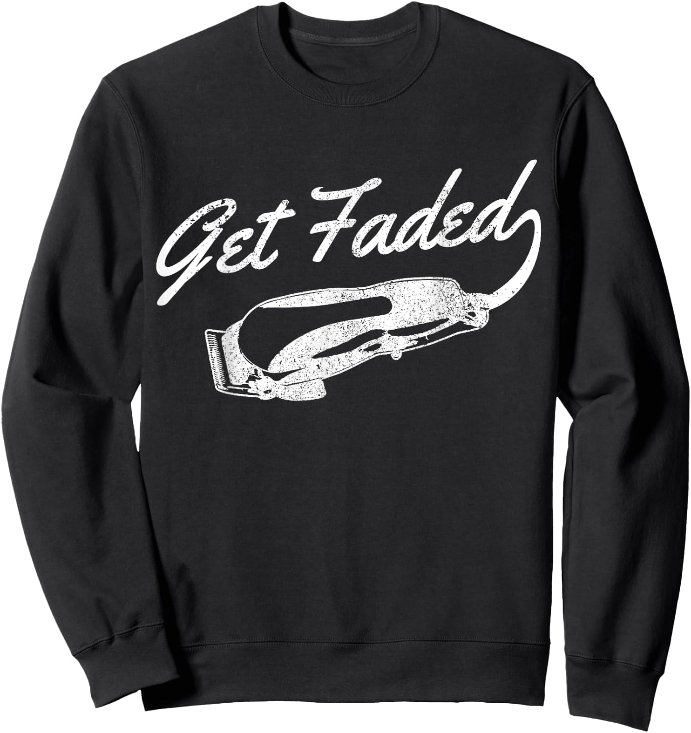 Barber Hairdresser Hairdresser Funny Gift Sweatshirt - Sweatshirt | Black