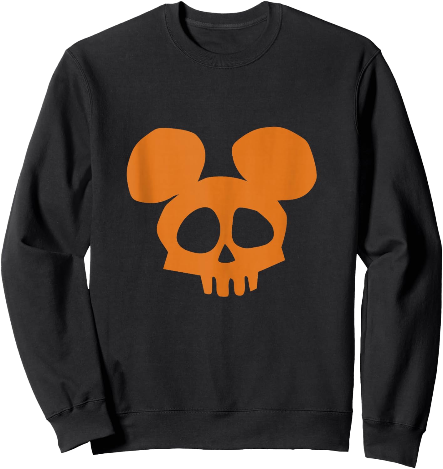 Disney Mickey Mouse Skull Halloween Sweatshirt - Sweatshirt | Black