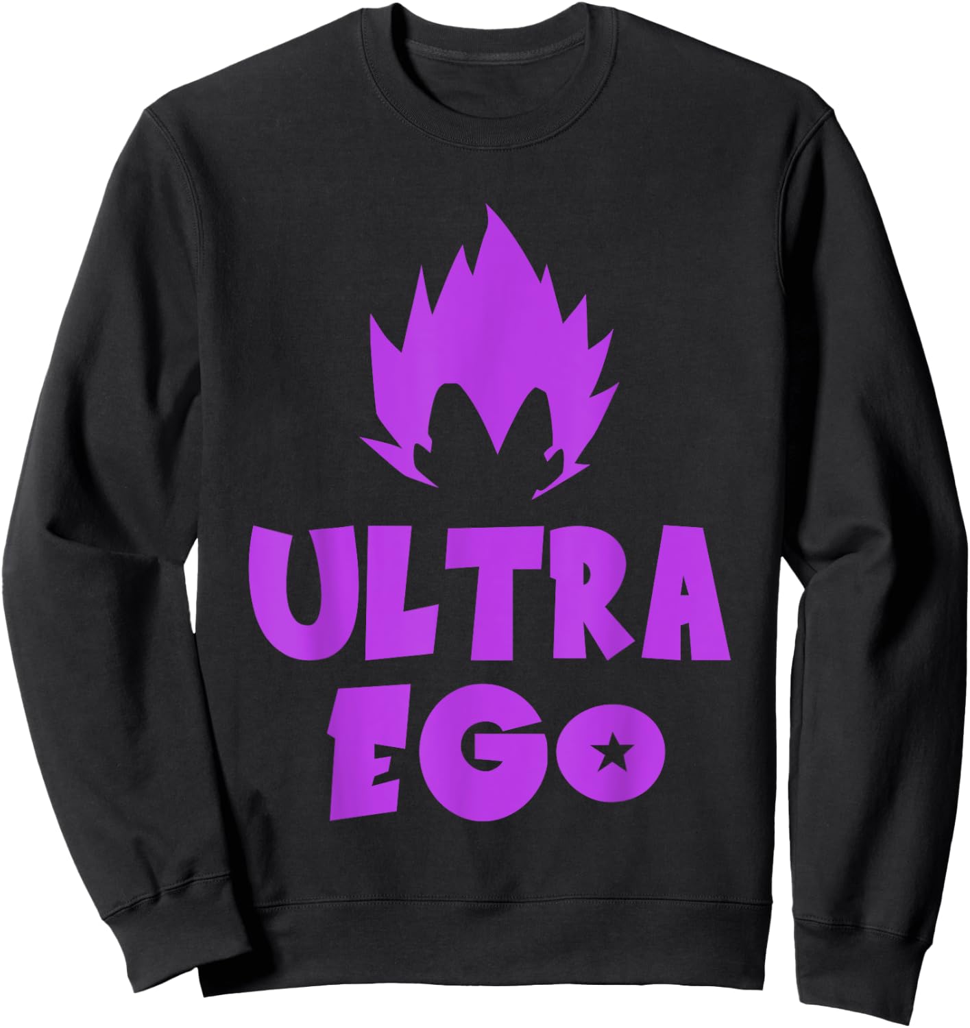 Ultra Ego, Training, Gym, Workout, Anime Sweatshirt - Sweatshirt | Black