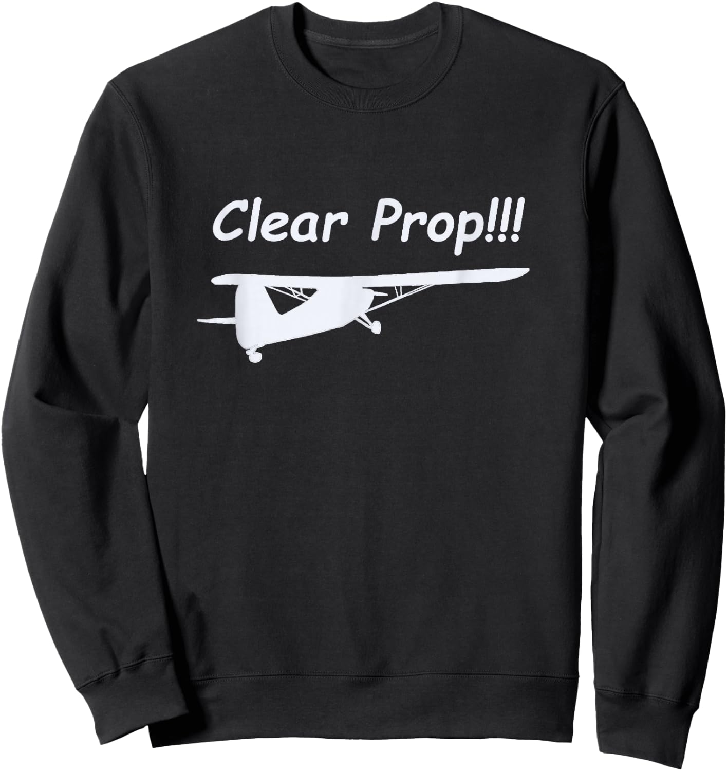 Clear Prop Sweatshirt - Sweatshirt | Black