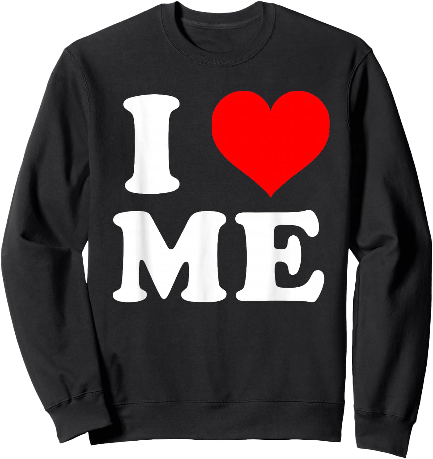 I Heart me Sweatshirt - Sweatshirt | Black